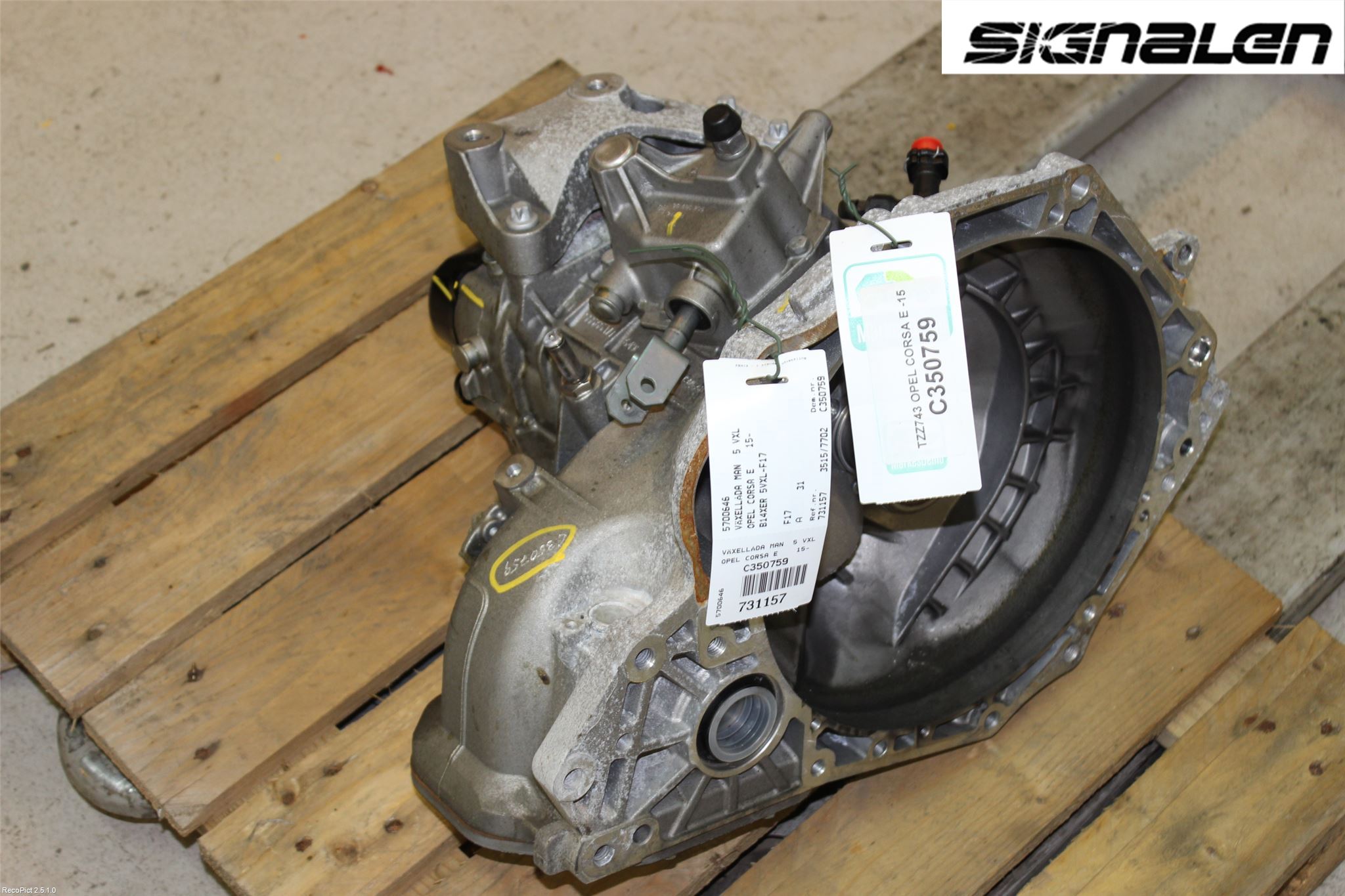 Opel CORSA E 15-19 Gearkasse 5 Trinn