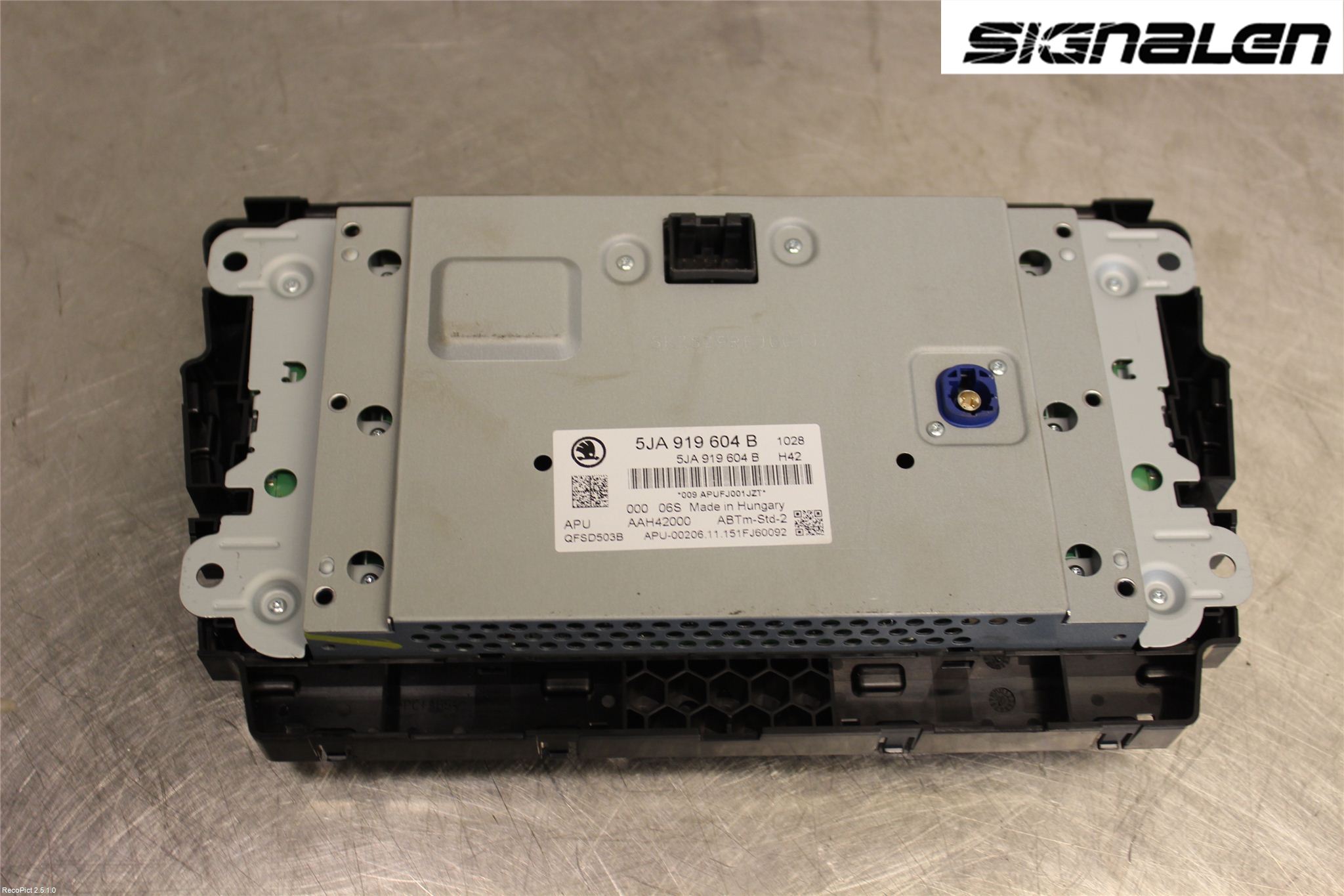 Skoda RAPID Stereo Radio