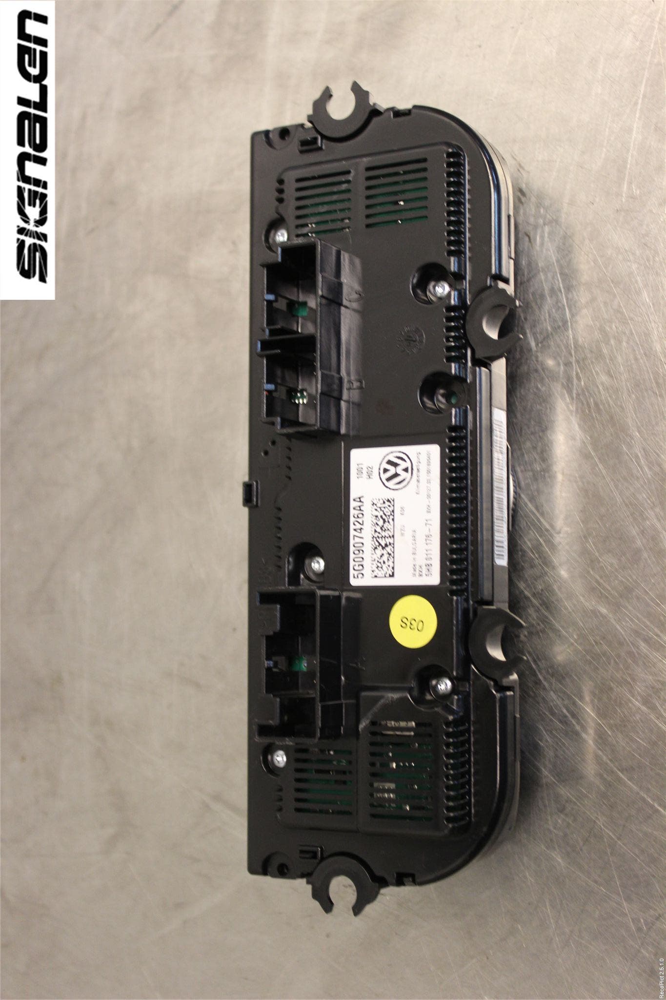 Volkswagen VW GOLF / E-GOLF VII 13-20 Varme Ac Betjening-Display