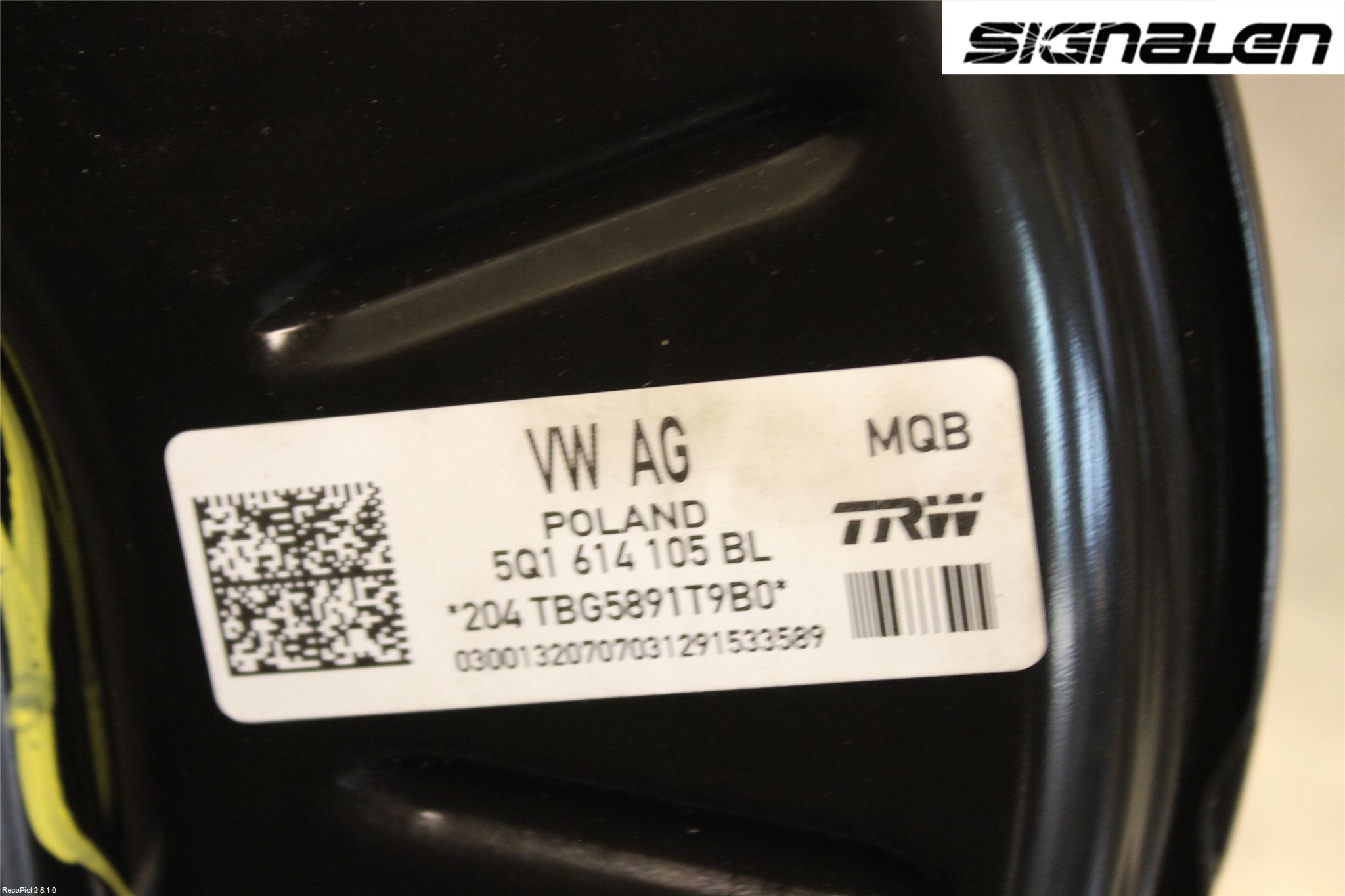 Volkswagen VW GOLF / E-GOLF VII 13-20 Bremseservo