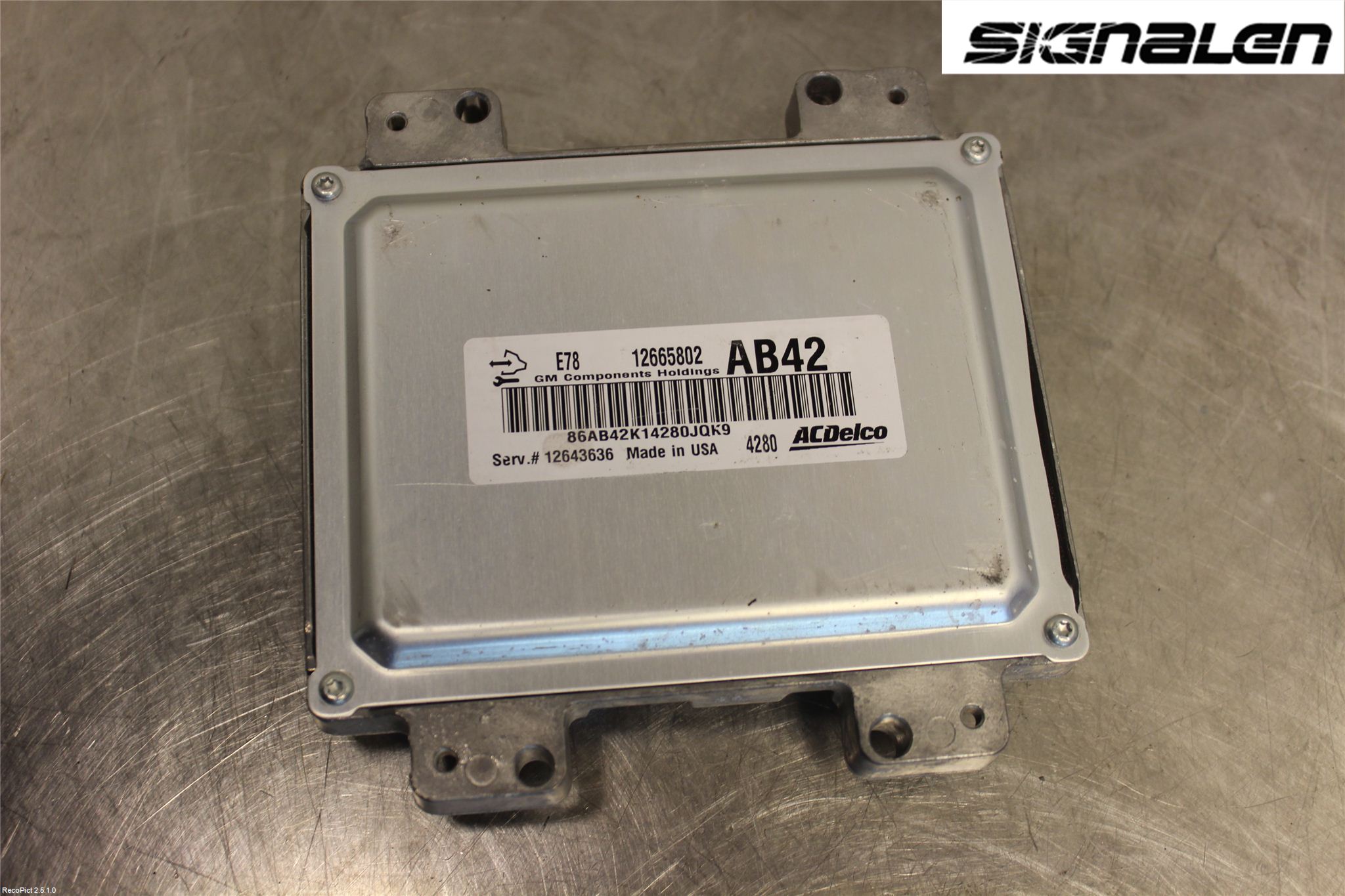 Opel CORSA E 15-19 Styreenhet Innsprøytning