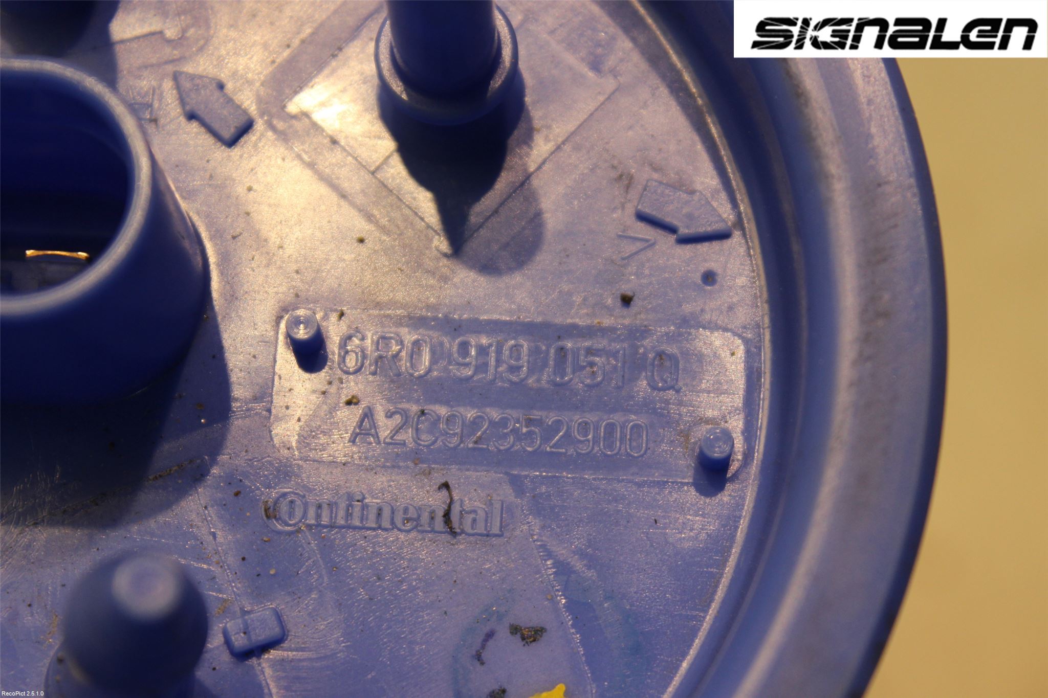 Skoda RAPID Drivstoffpumpe Fødepumpe El