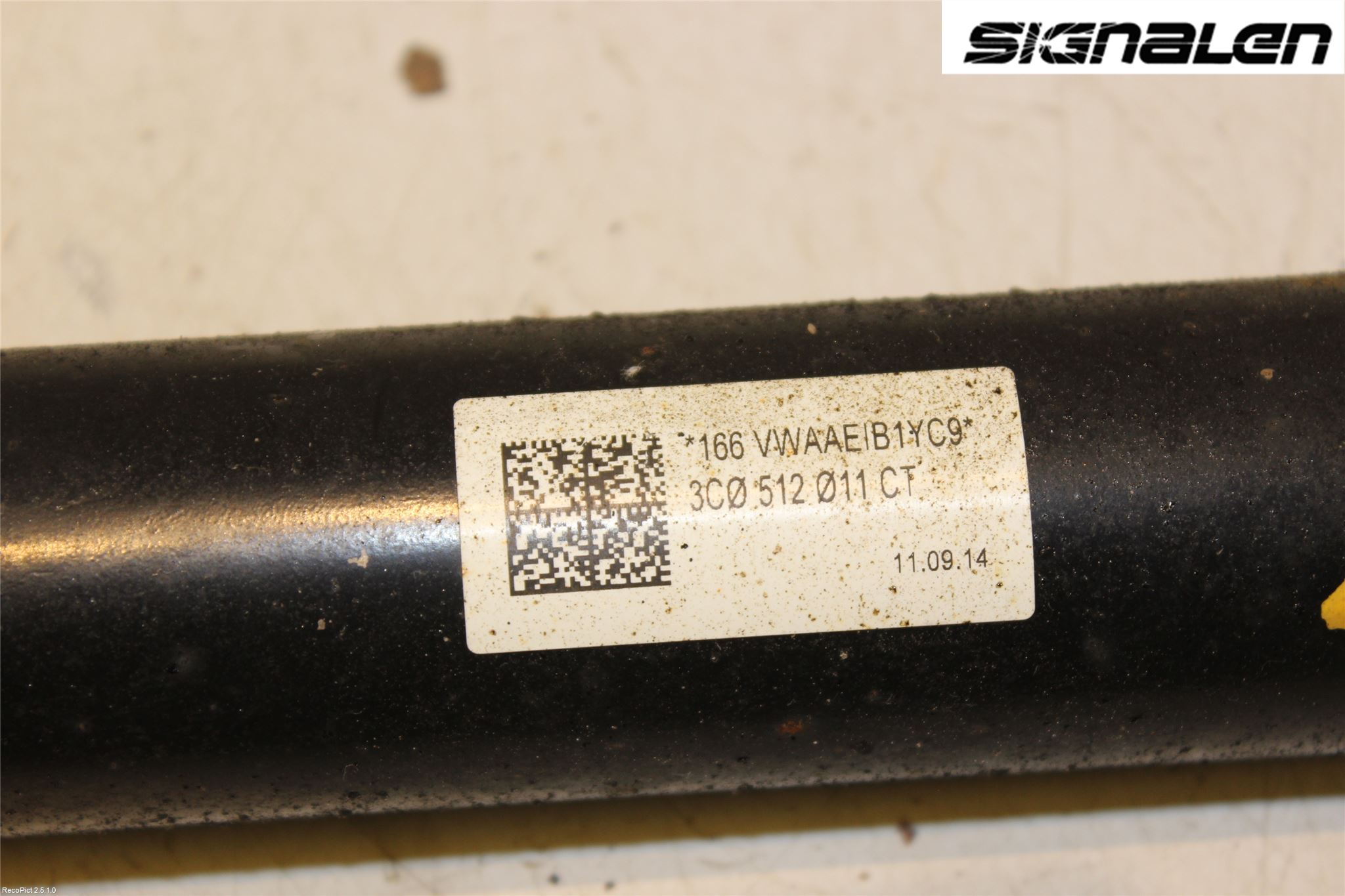Volkswagen VW PASSAT 11-14 Støtdemper Bak