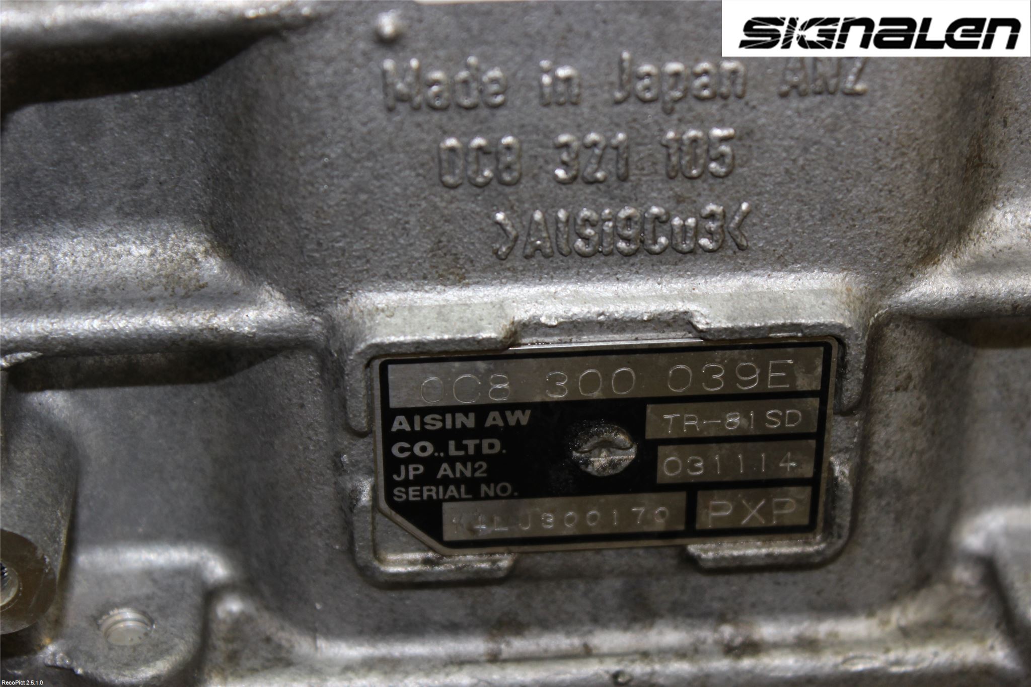 Volkswagen VW TOUAREG 7L 03-10 Gearkasse Automat