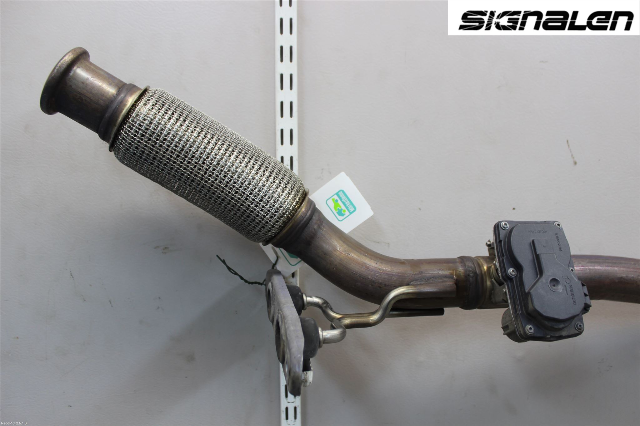Volkswagen VW GOLF / E-GOLF VII 13-20 Eksos Fremre Rør