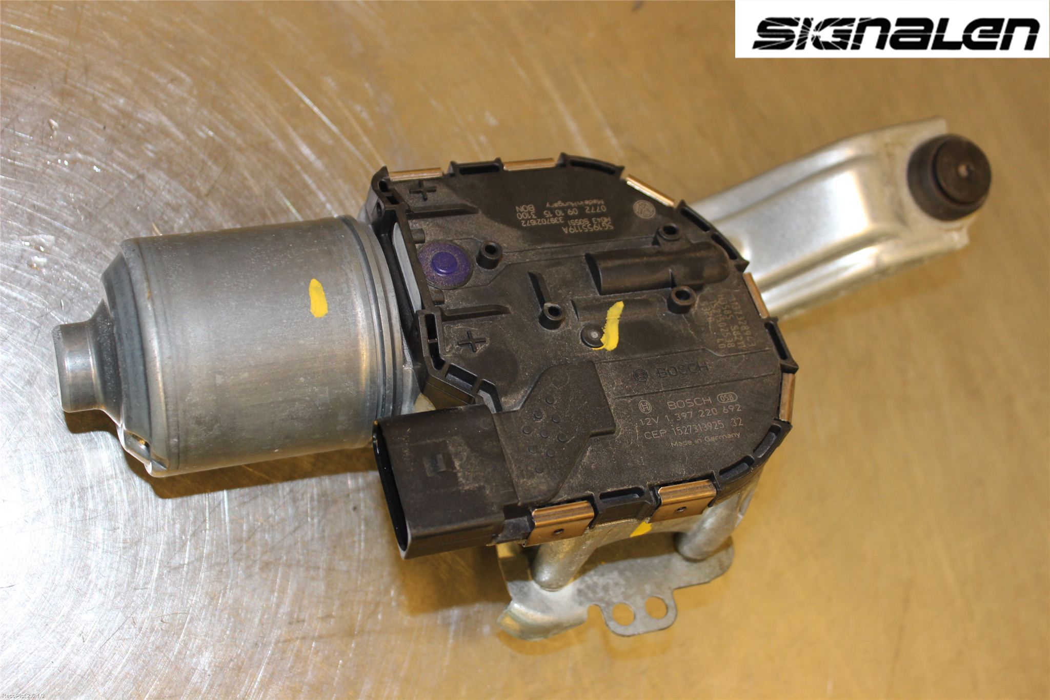 Volkswagen VW GOLF / E-GOLF VII 13-20 Viskermotor Frontrute
