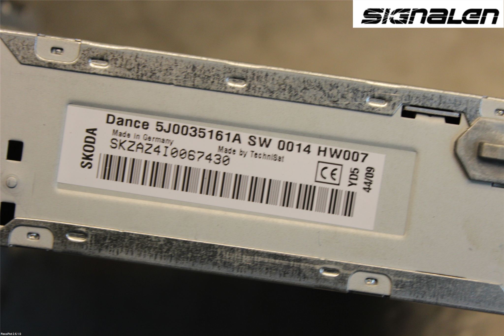 Skoda FABIA 07-14 Stereo Radio