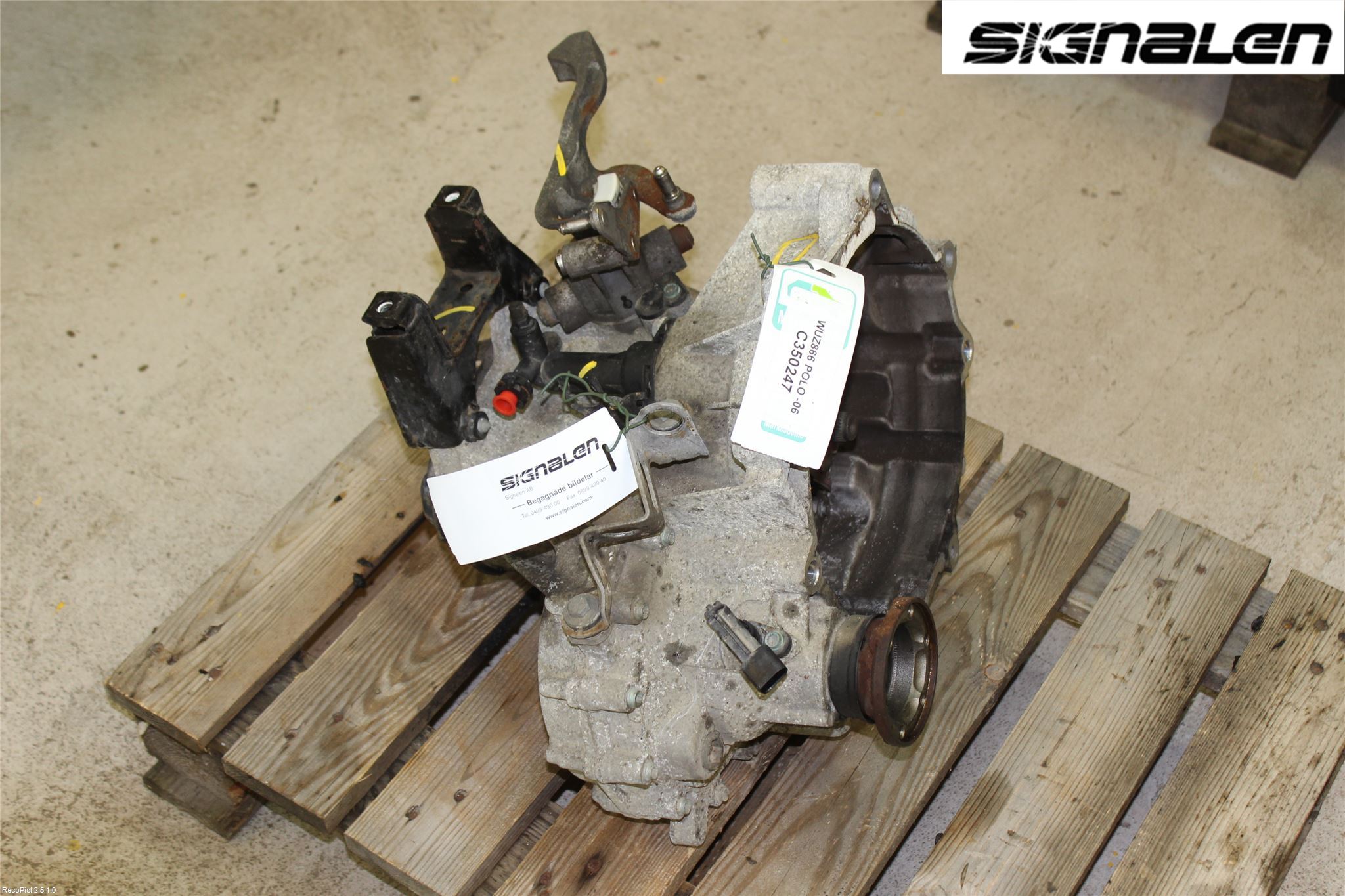 Volkswagen VW POLO 05-09 Gearkasse 5 Trinn