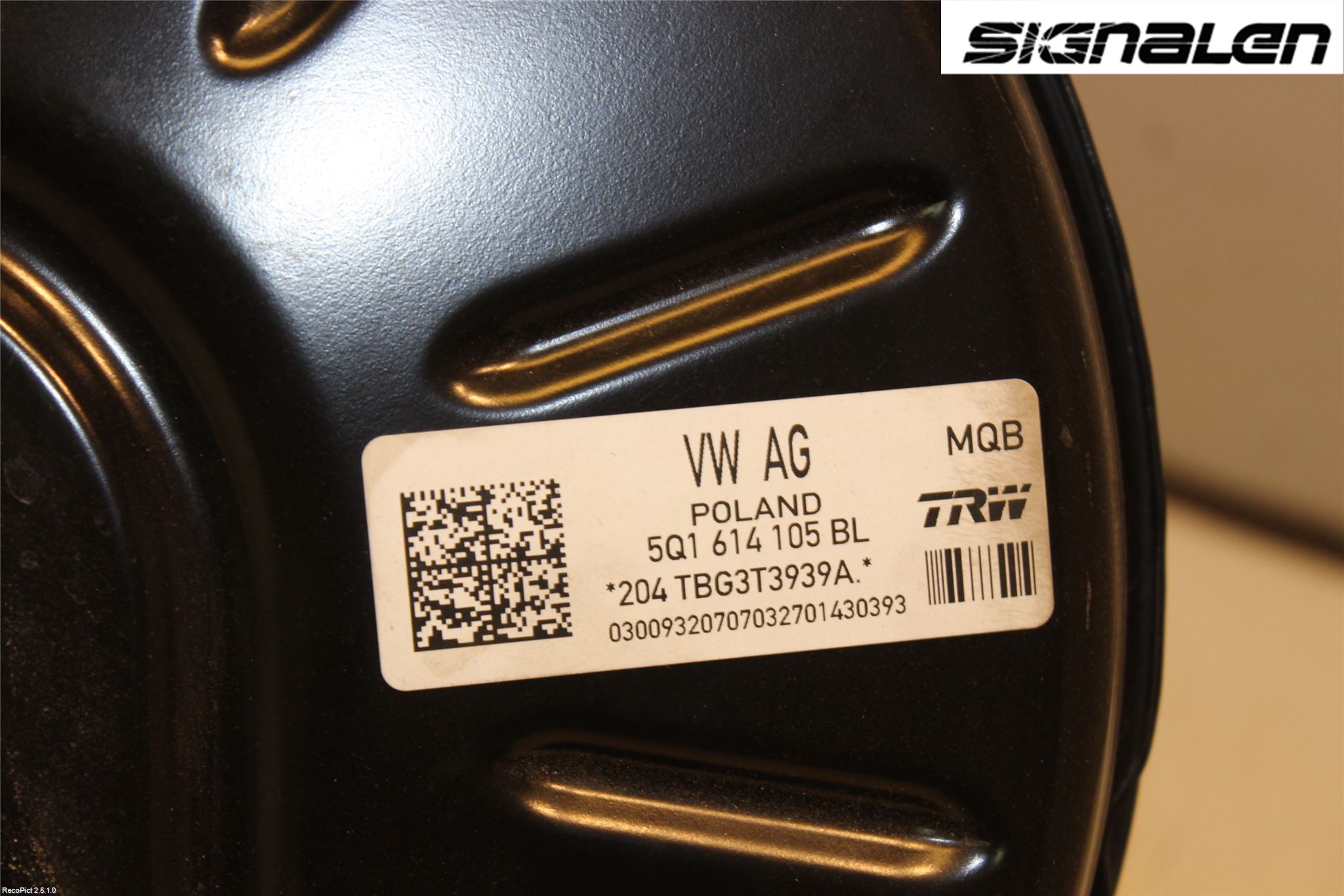 Audi A3/S3 8V 13-20 Bremseservo