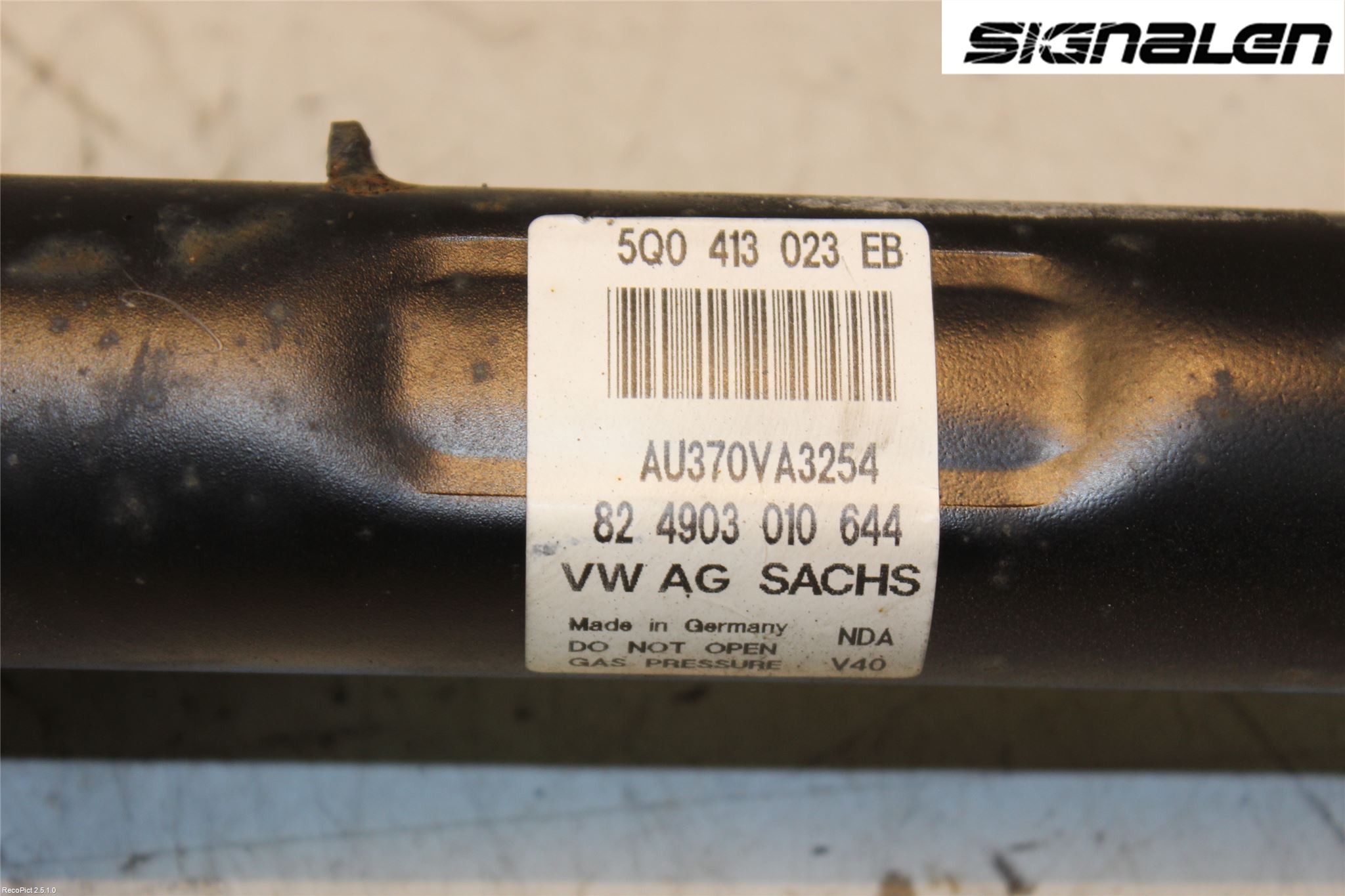 Audi A3/S3 8V 13-20 Fjærbein Foran Venstre