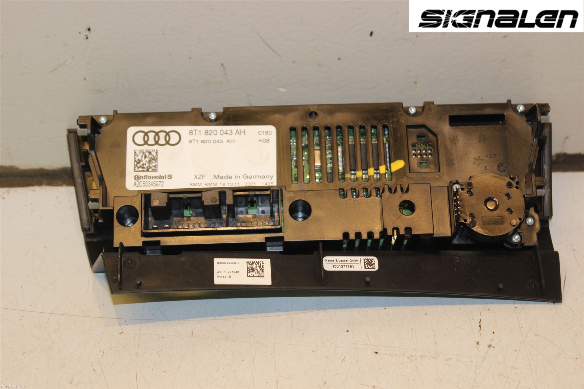 Audi A4/S4 08-11 Varme Ac Betjening-Display