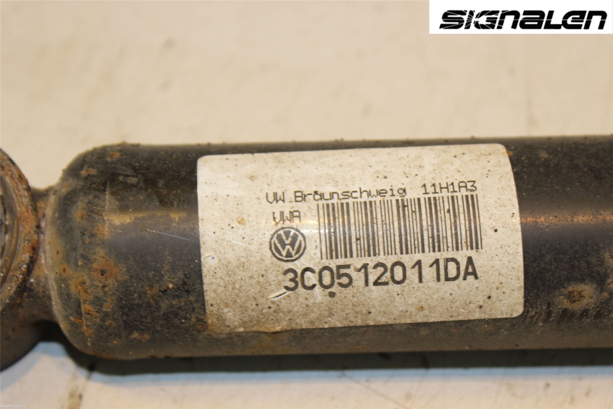 Volkswagen VW PASSAT 11-14 Støtdemper Bak