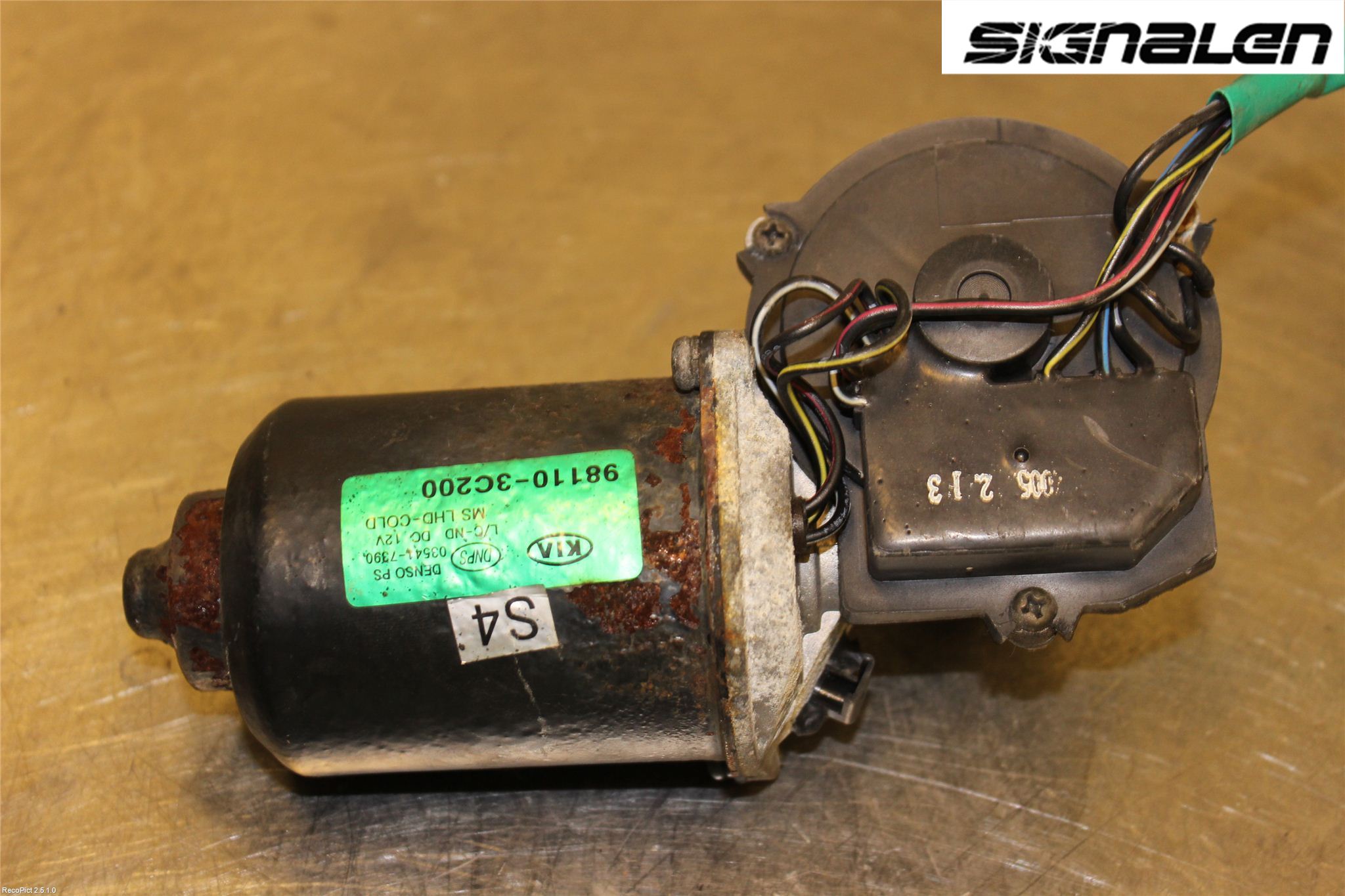 Kia MAGENTIS Viskermotor Frontrute