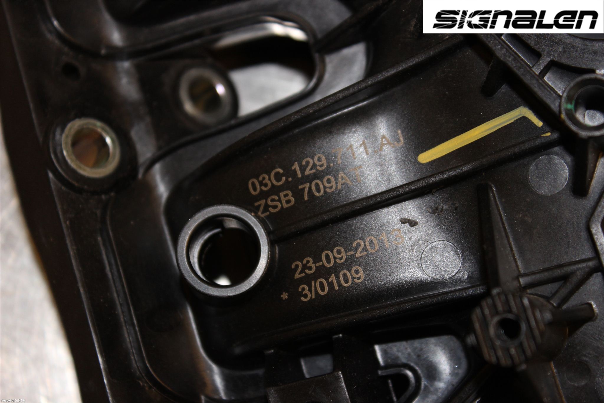 Volkswagen VW TOURAN 10-15 Innsugningsmanifold