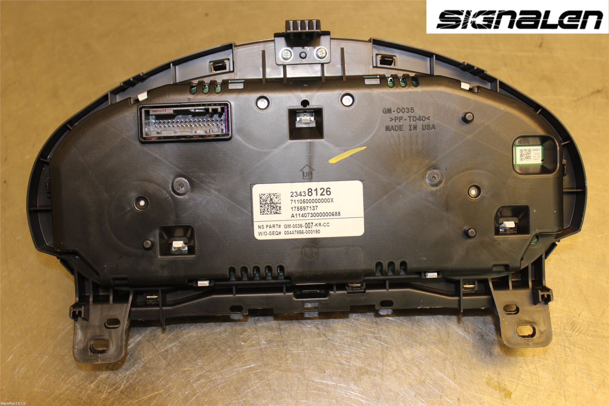 Opel INSIGNIA 09-16 Instr Kombinert