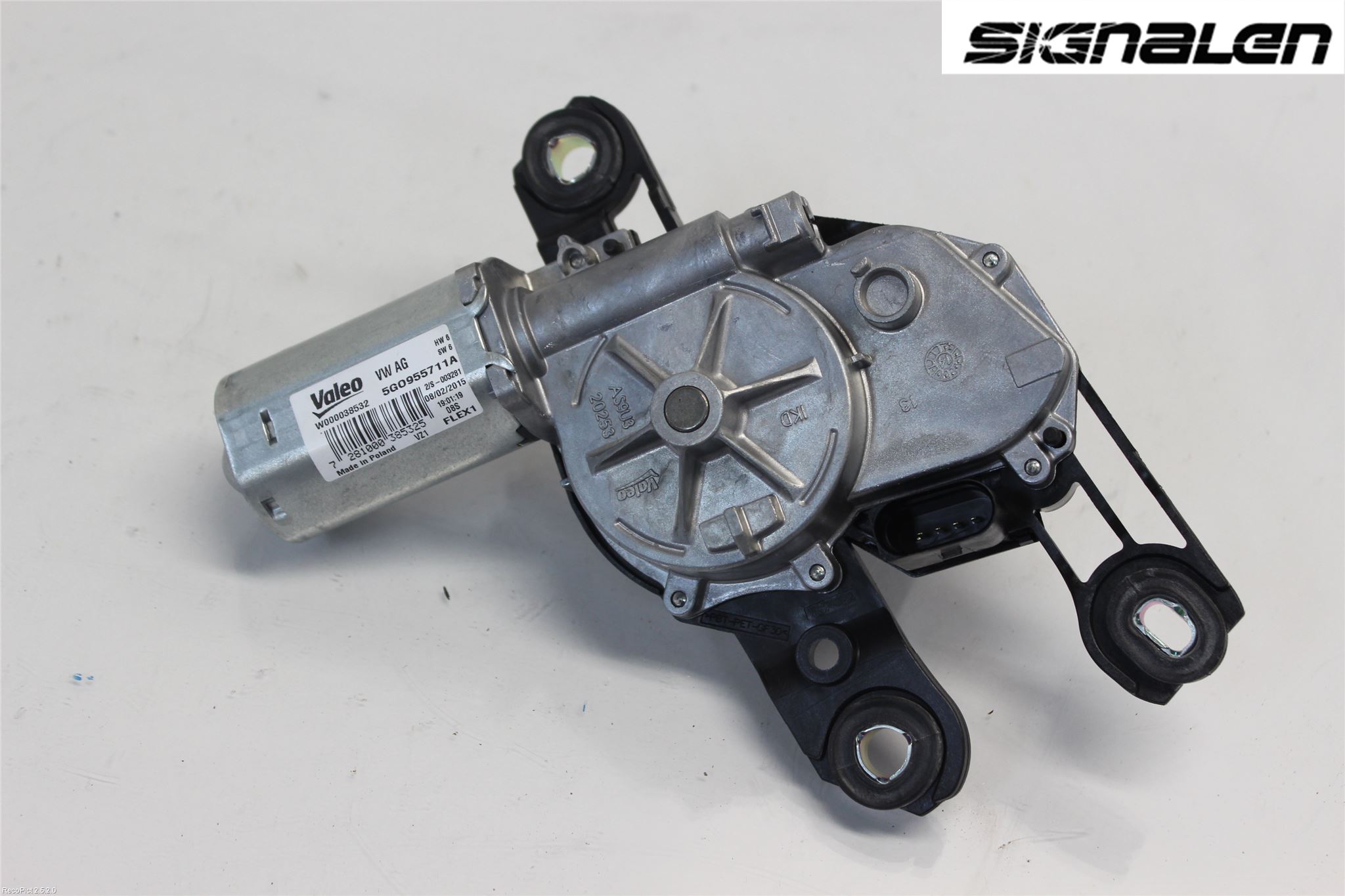 Volkswagen VW PASSAT 15-19 Viskermotor Bakluke