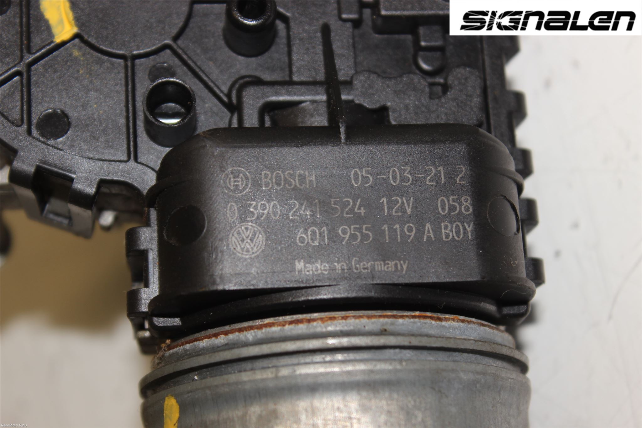 Volkswagen VW POLO 05-09 Viskermotor Frontrute