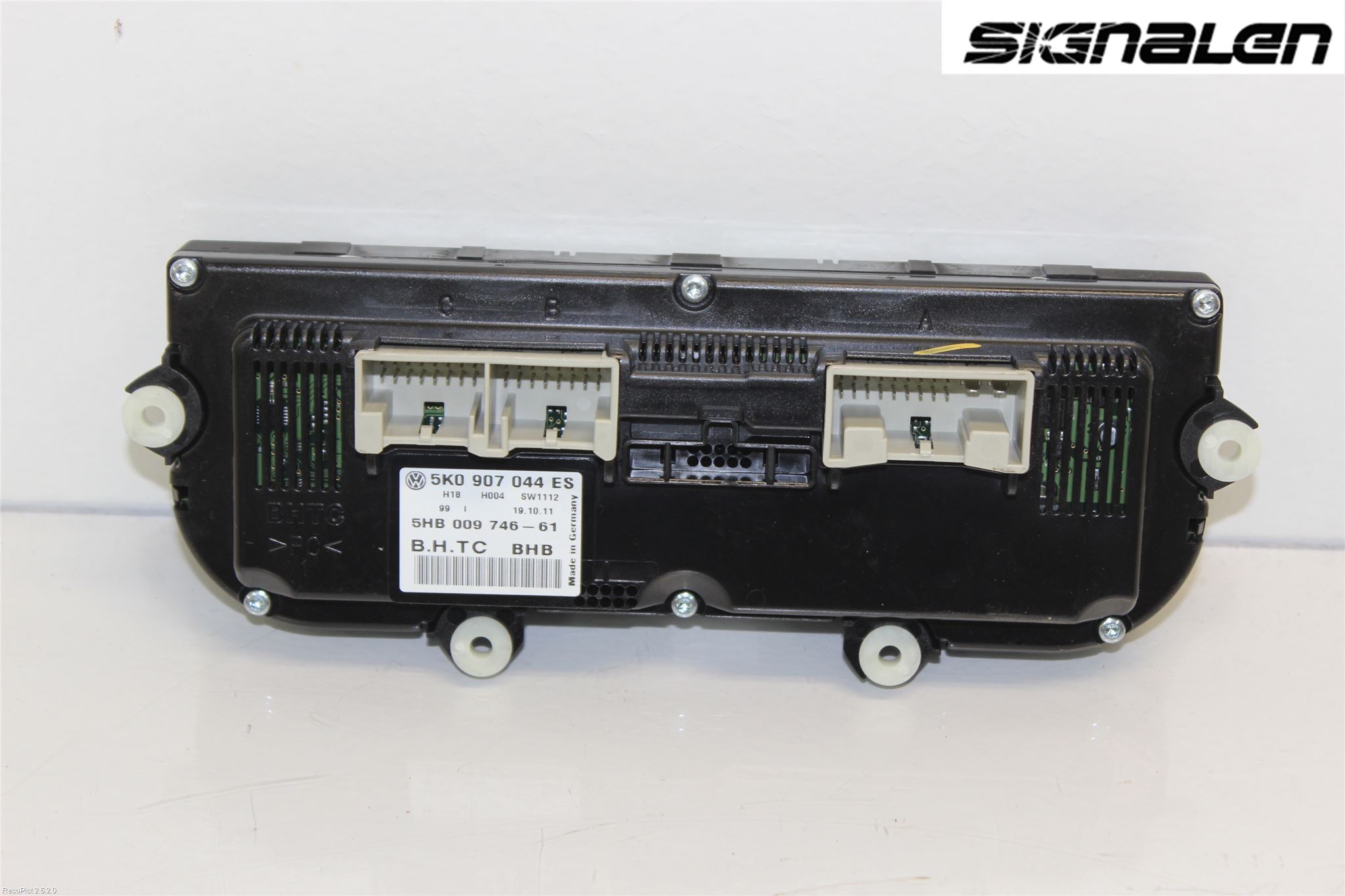 Volkswagen VW PASSAT 11-14 Varme Ac Betjening-Display
