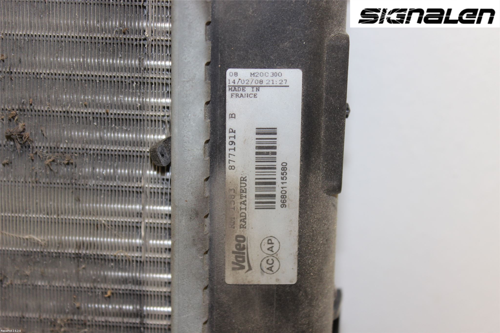Peugeot 207 Radiator Manuell