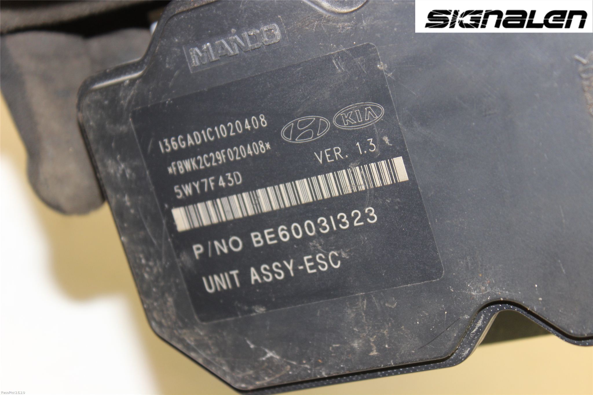 Kia SPORTAGE (SL) 11-15 Abs Hydraulikkaggregat