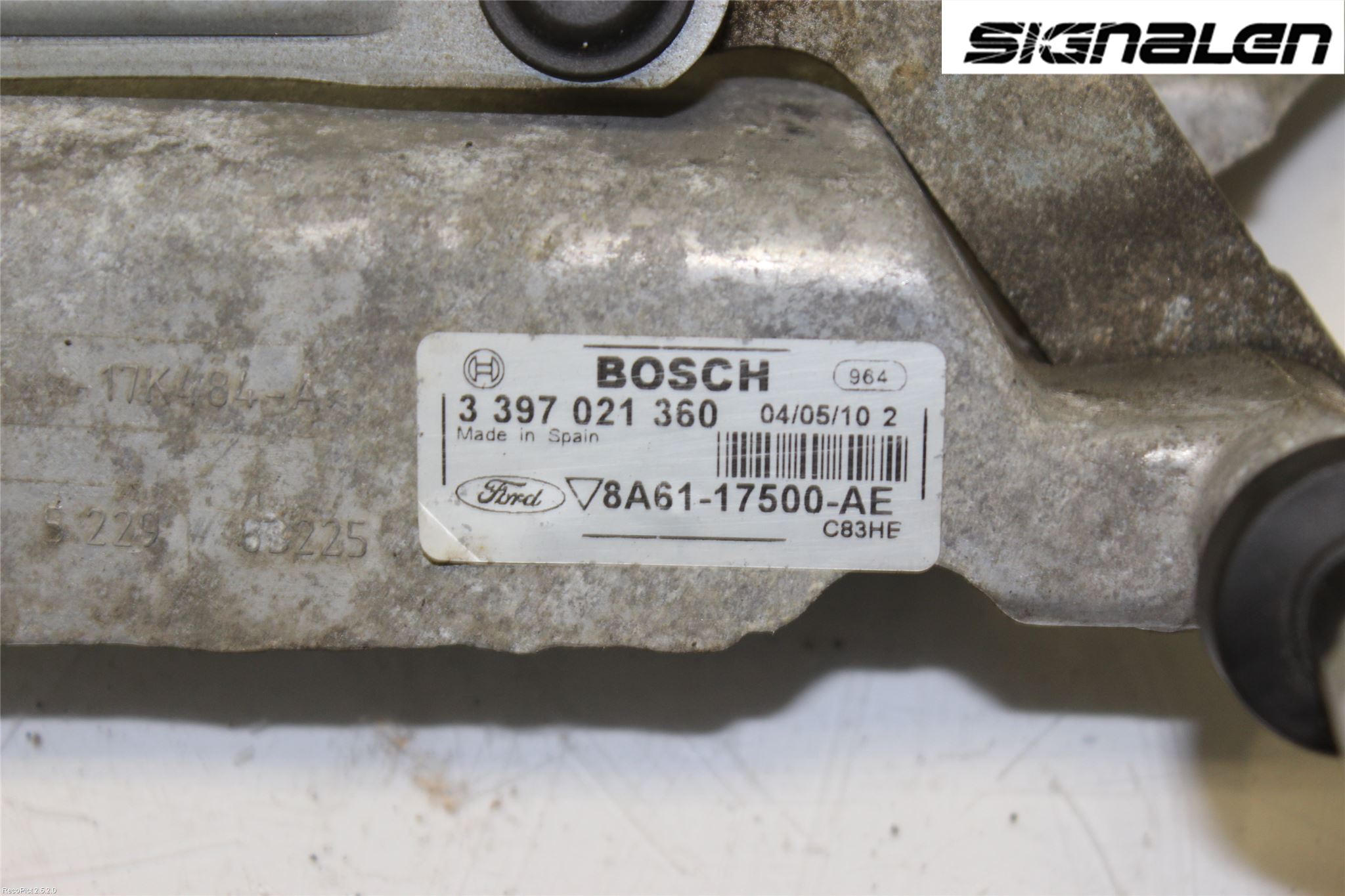 Ford FIESTA 09-12 Viskeroverføring Frontrute
