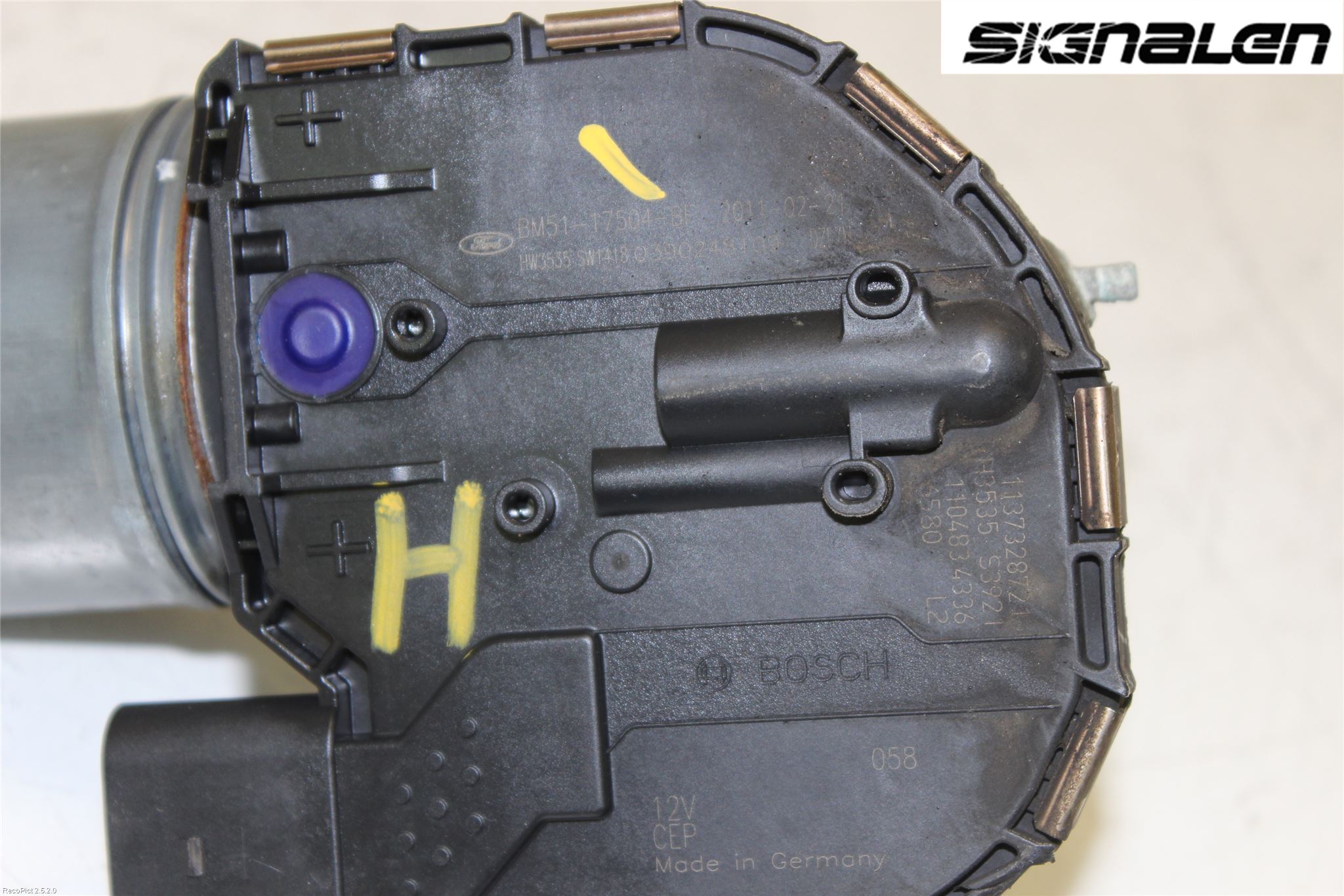 Ford FOCUS 11-14 Viskermotor Frontrute