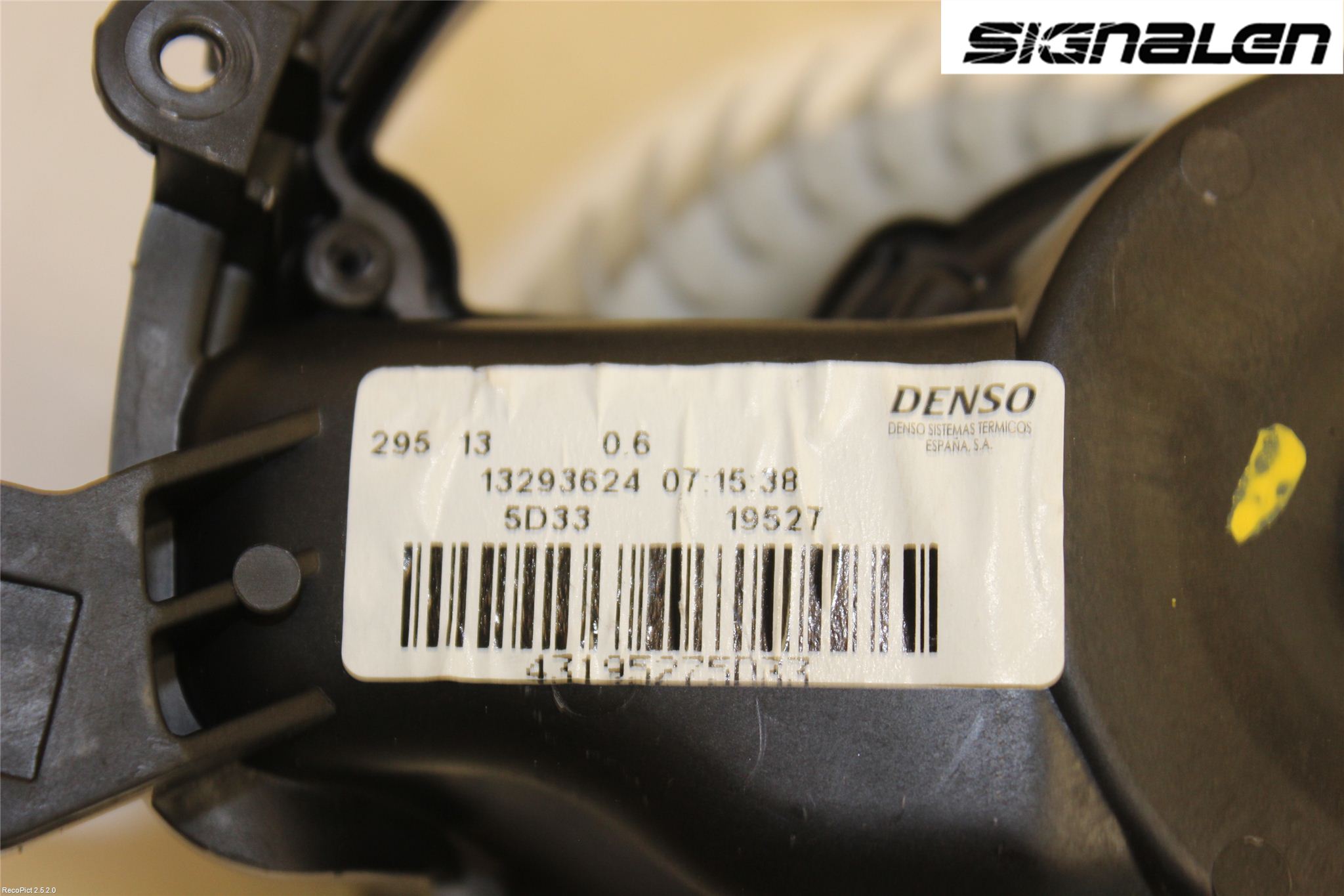 Opel CORSA D 07-14 Varmeapparat Viftemotor