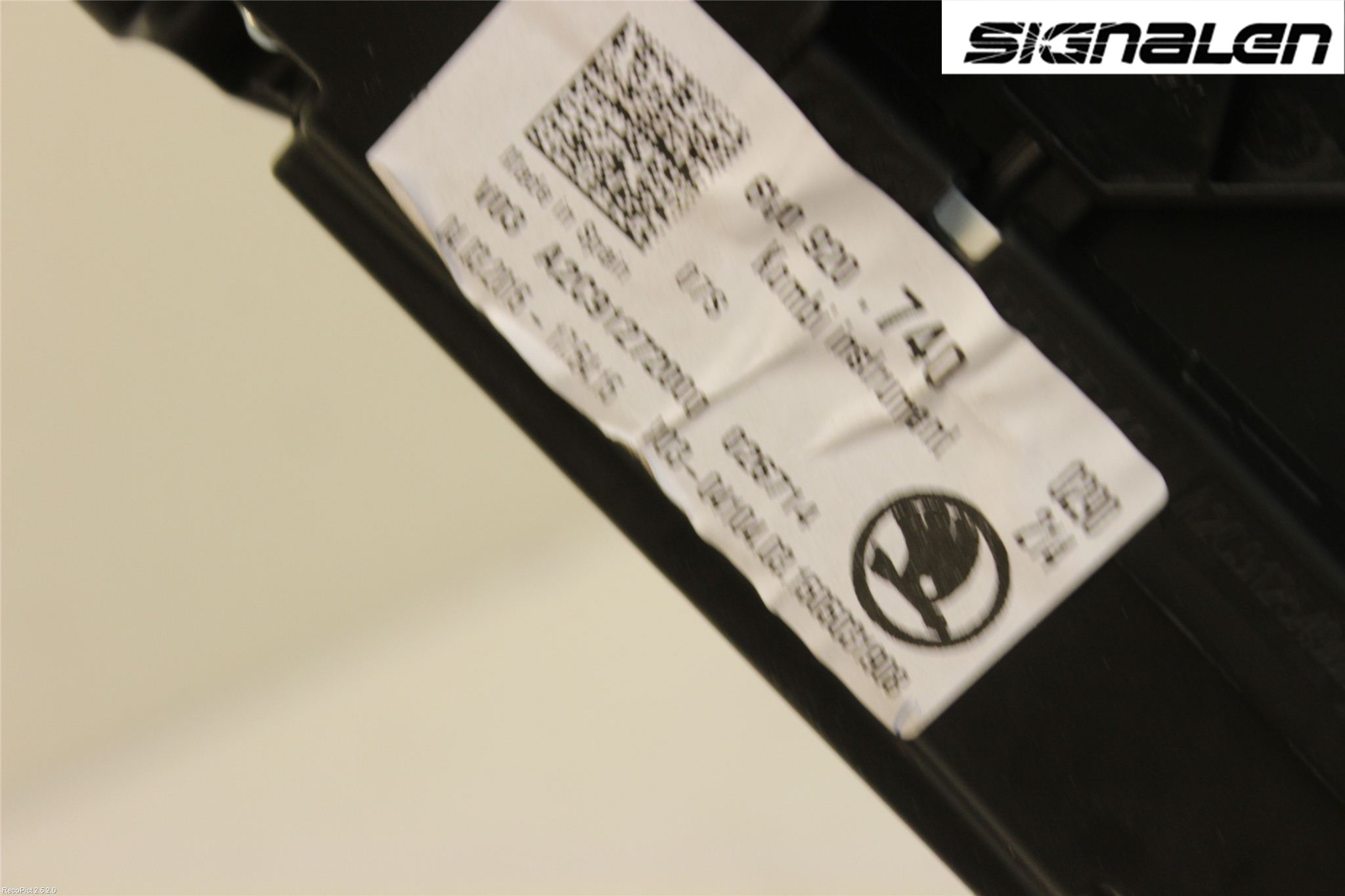Skoda FABIA 07-14 Instr Kombinert