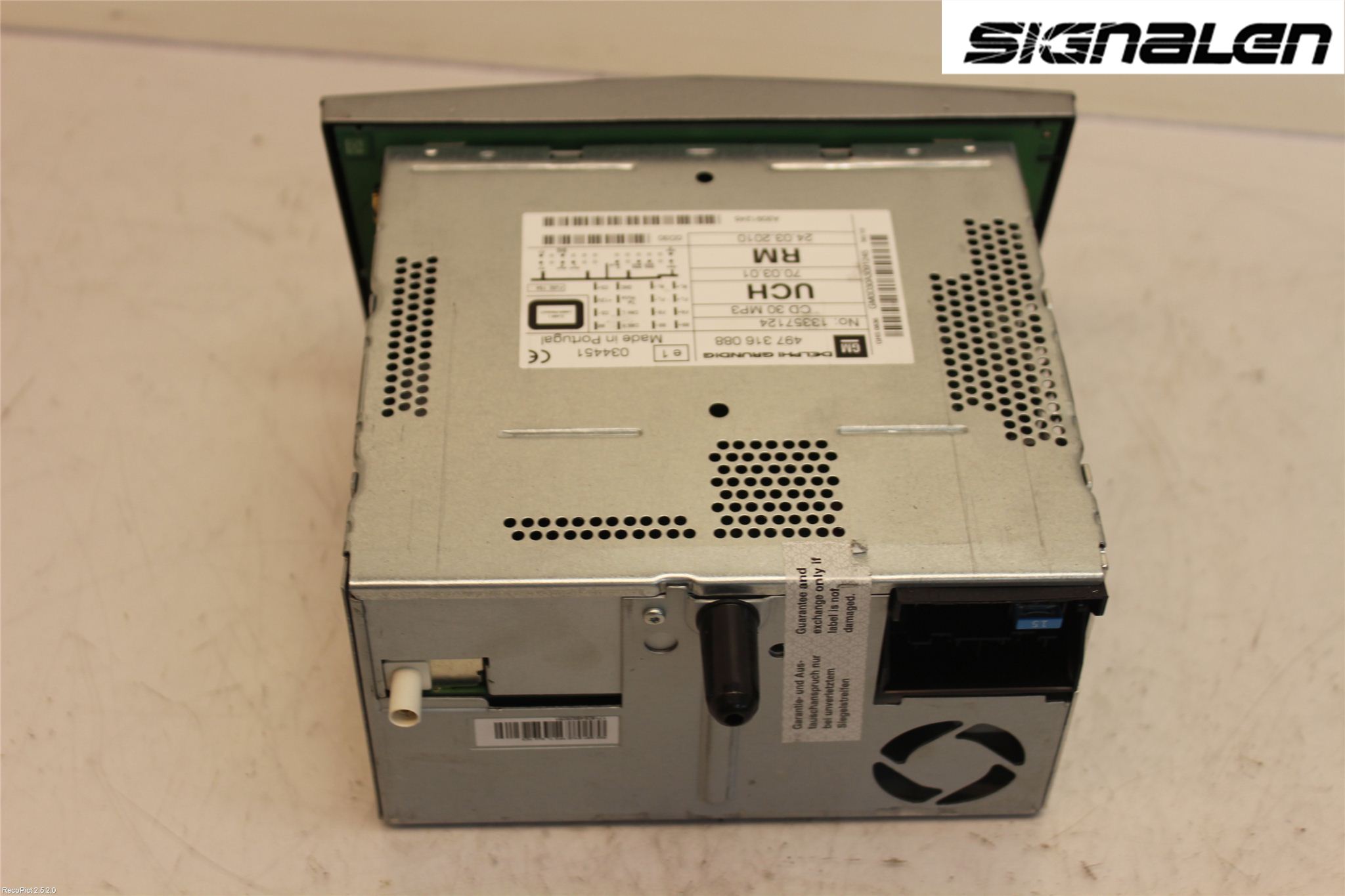 Opel CORSA D 07-14 Stereo Radio