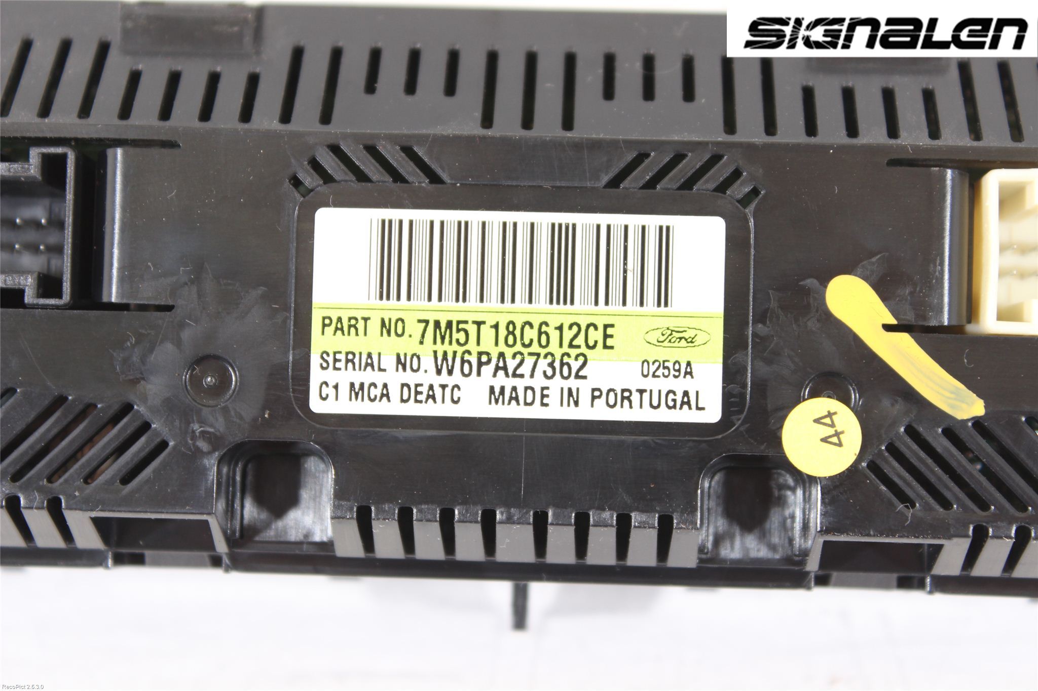 Ford FOCUS 08-11 Varme Ac Betjening-Display