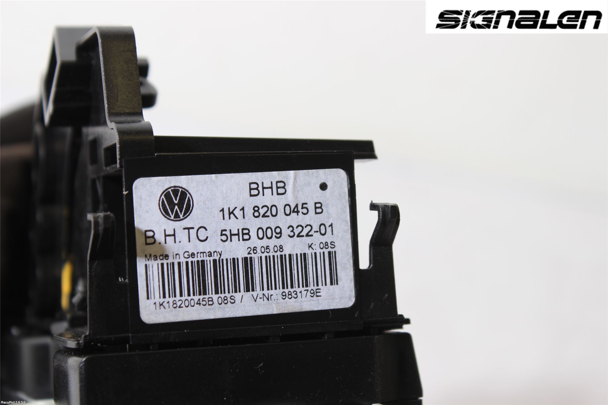 Volkswagen VW GOLF V 04-09 Varme Ac Betjening-Display