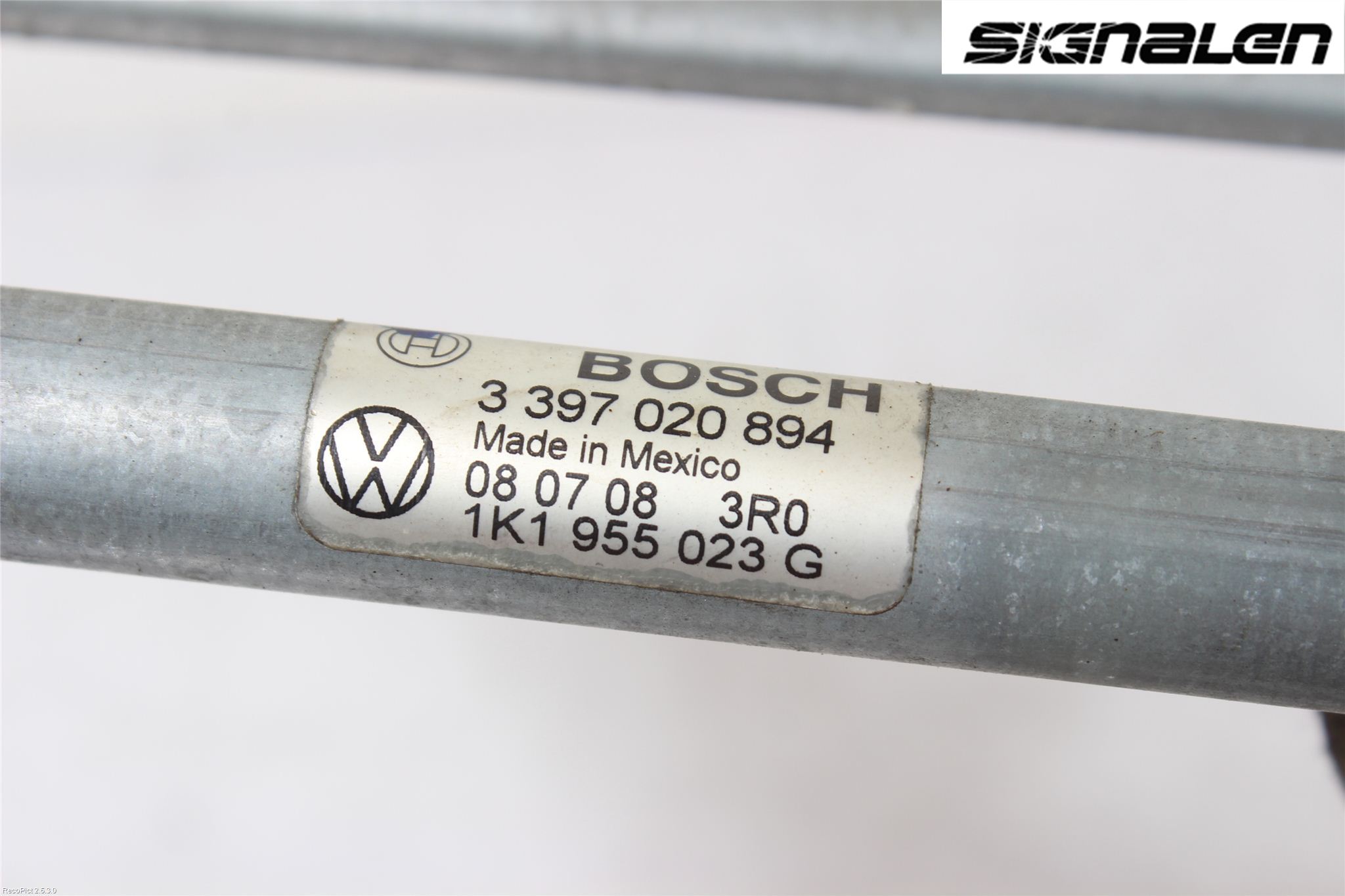 Volkswagen VW GOLF V 04-09 Viskeroverføring Frontrute
