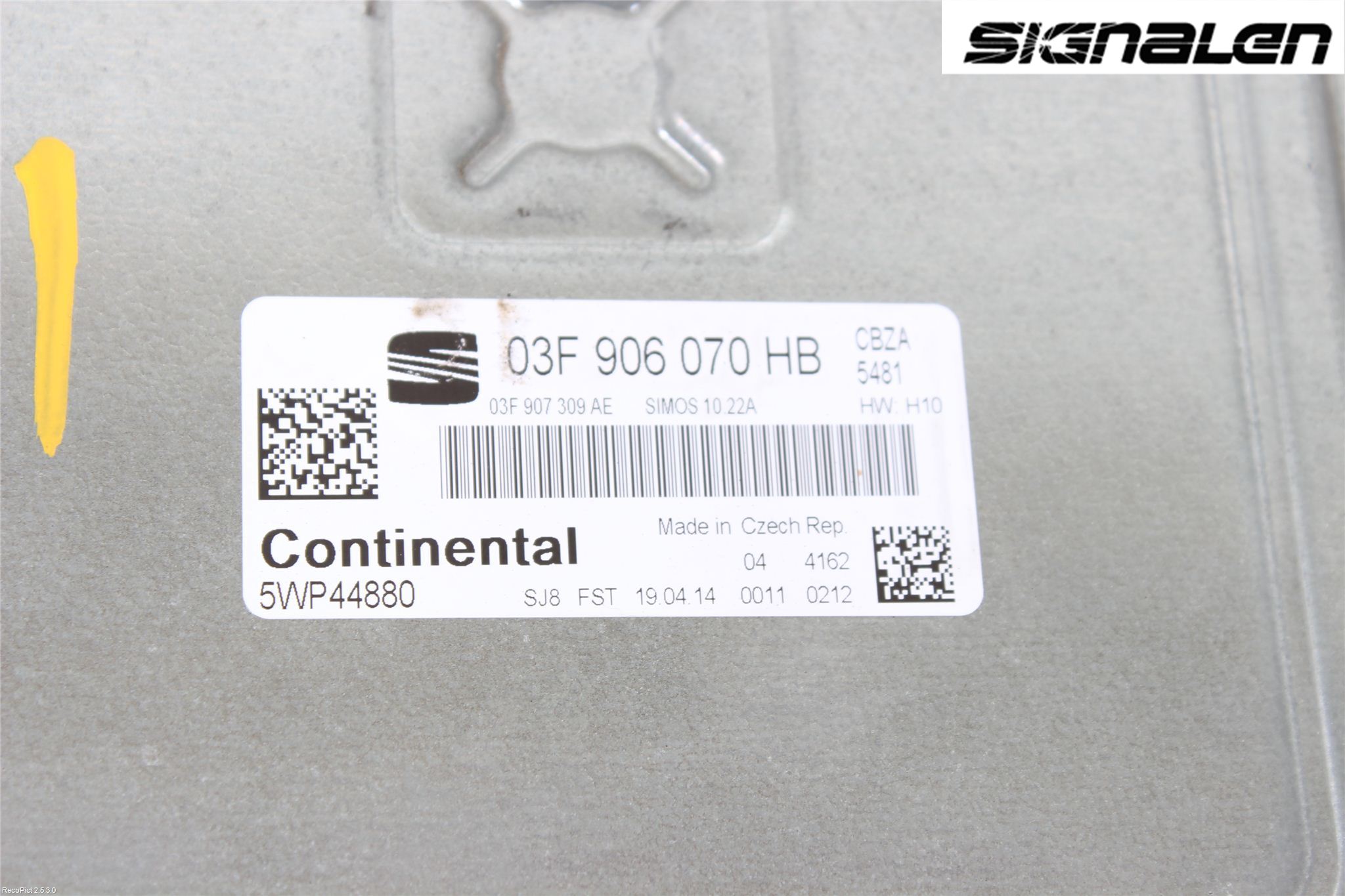 Seat IBIZA IV 08-16 Styreenhet Innsprøytning