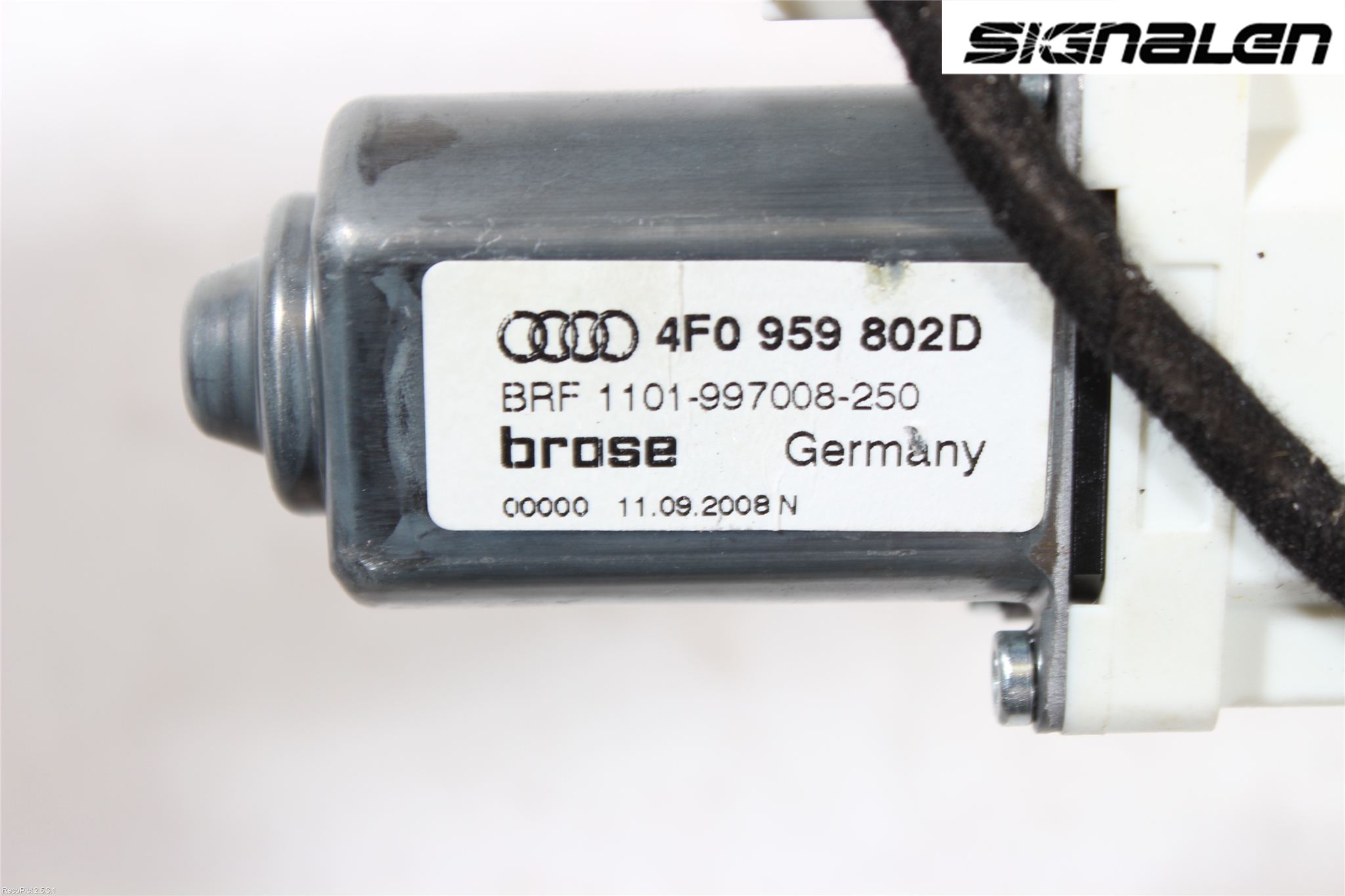 Audi A6/S6     05-11 Vindusheismotor