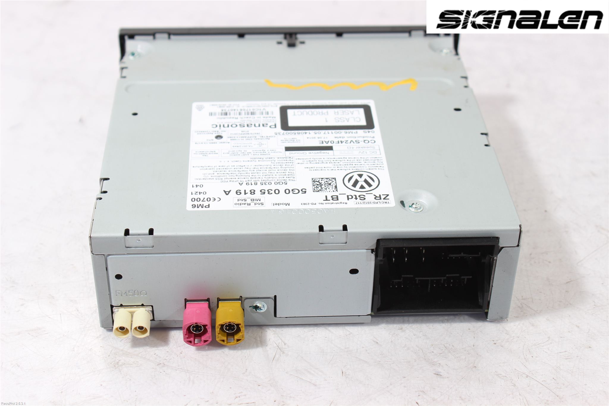 Volkswagen VW GOLF / E-GOLF VII 13-20 Stereo Radio