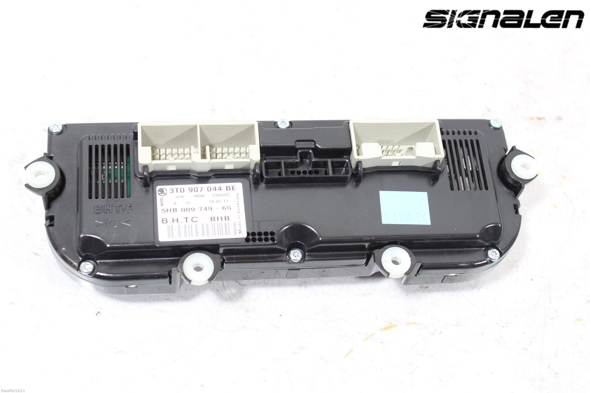 Skoda OCTAVIA (1Z) 05-13 Varme Ac Betjening-Display