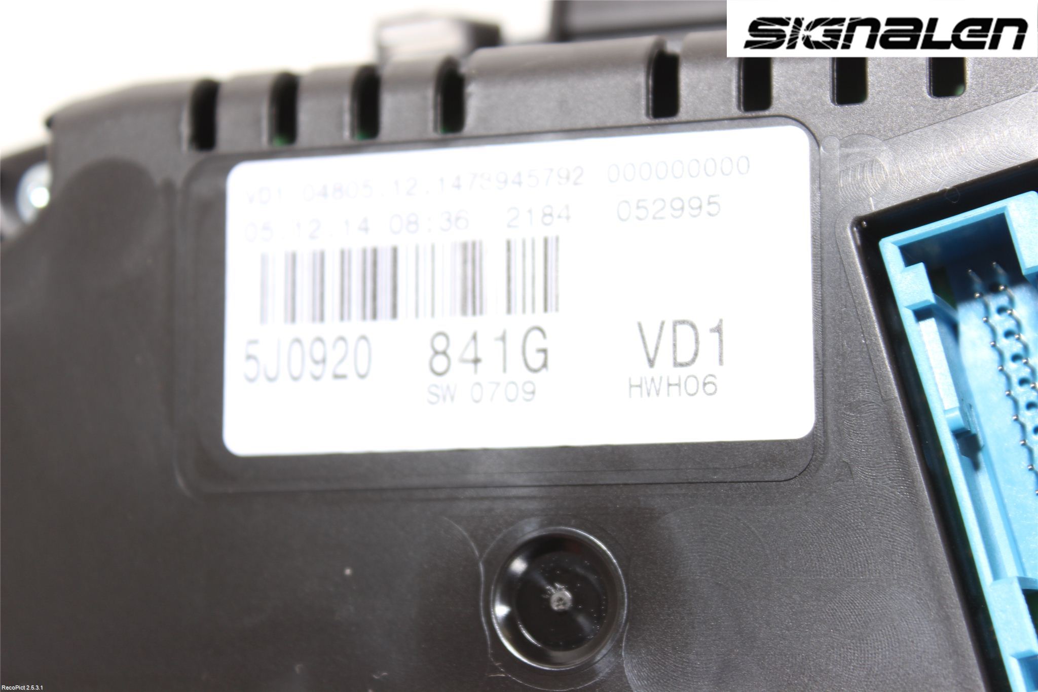 Skoda FABIA 07-14 Instr Kombinert