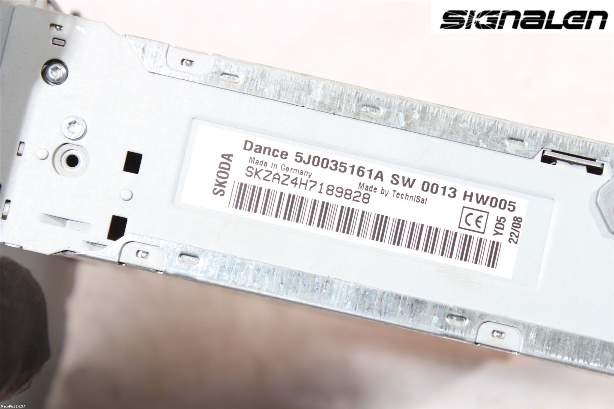 Skoda FABIA 07-14 Stereo Radio