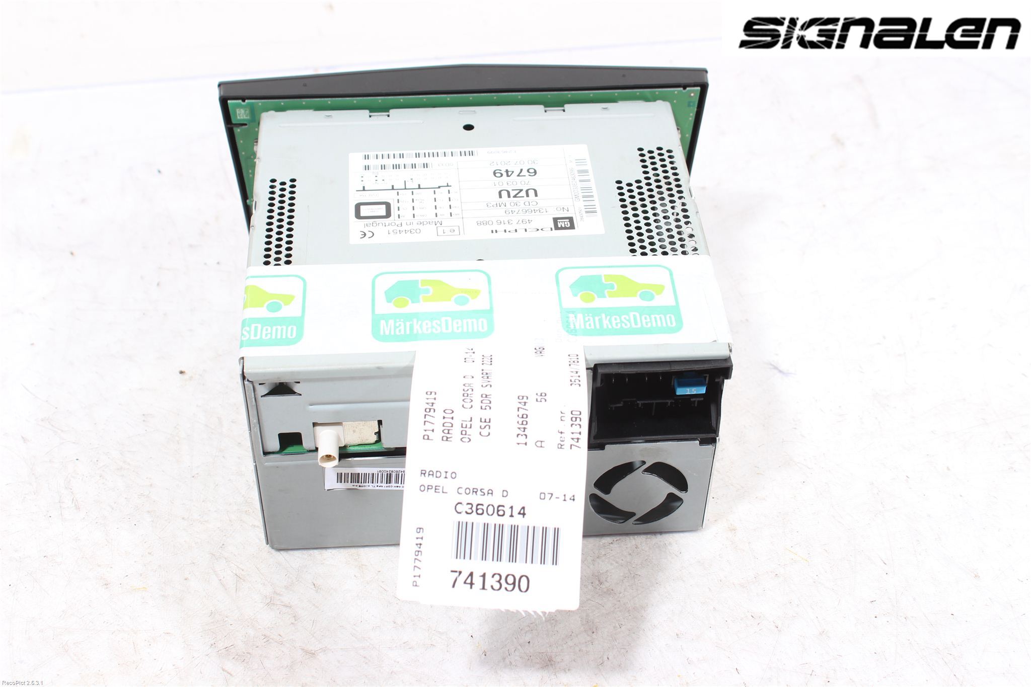 Opel CORSA D 07-14 Stereo Radio