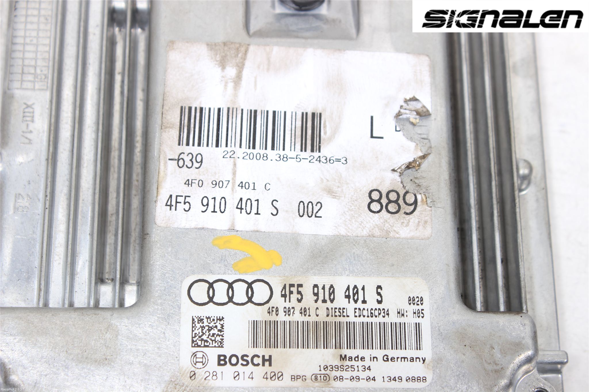 Audi A6/S6     05-11 Styreenhet Innsprøytning