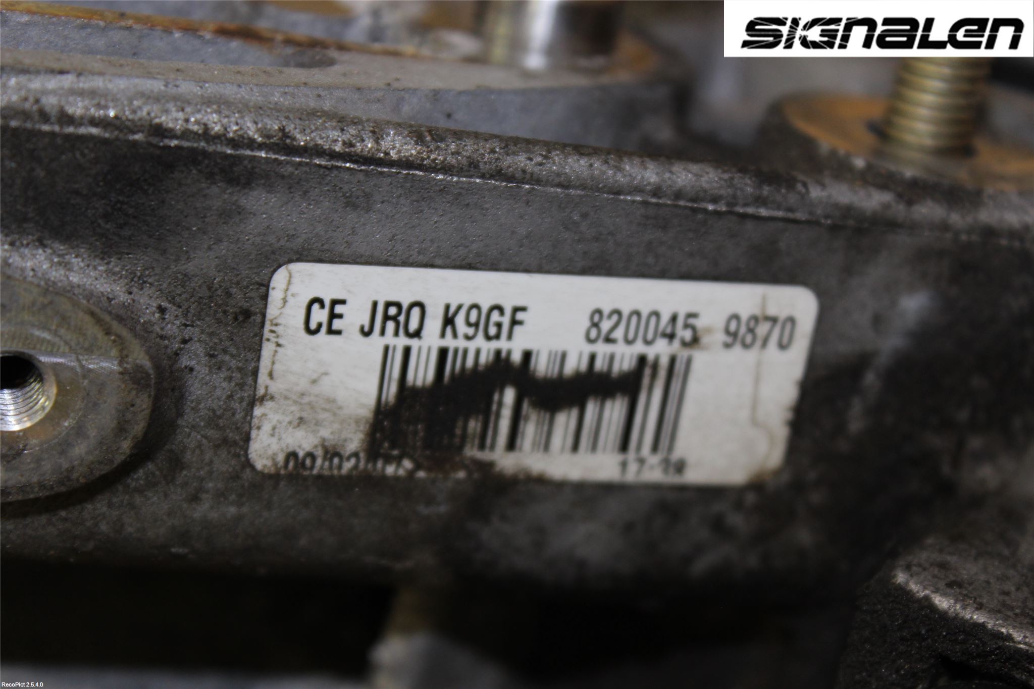 Renault KANGOO I 03-08 Gearkasse 5 Trinn