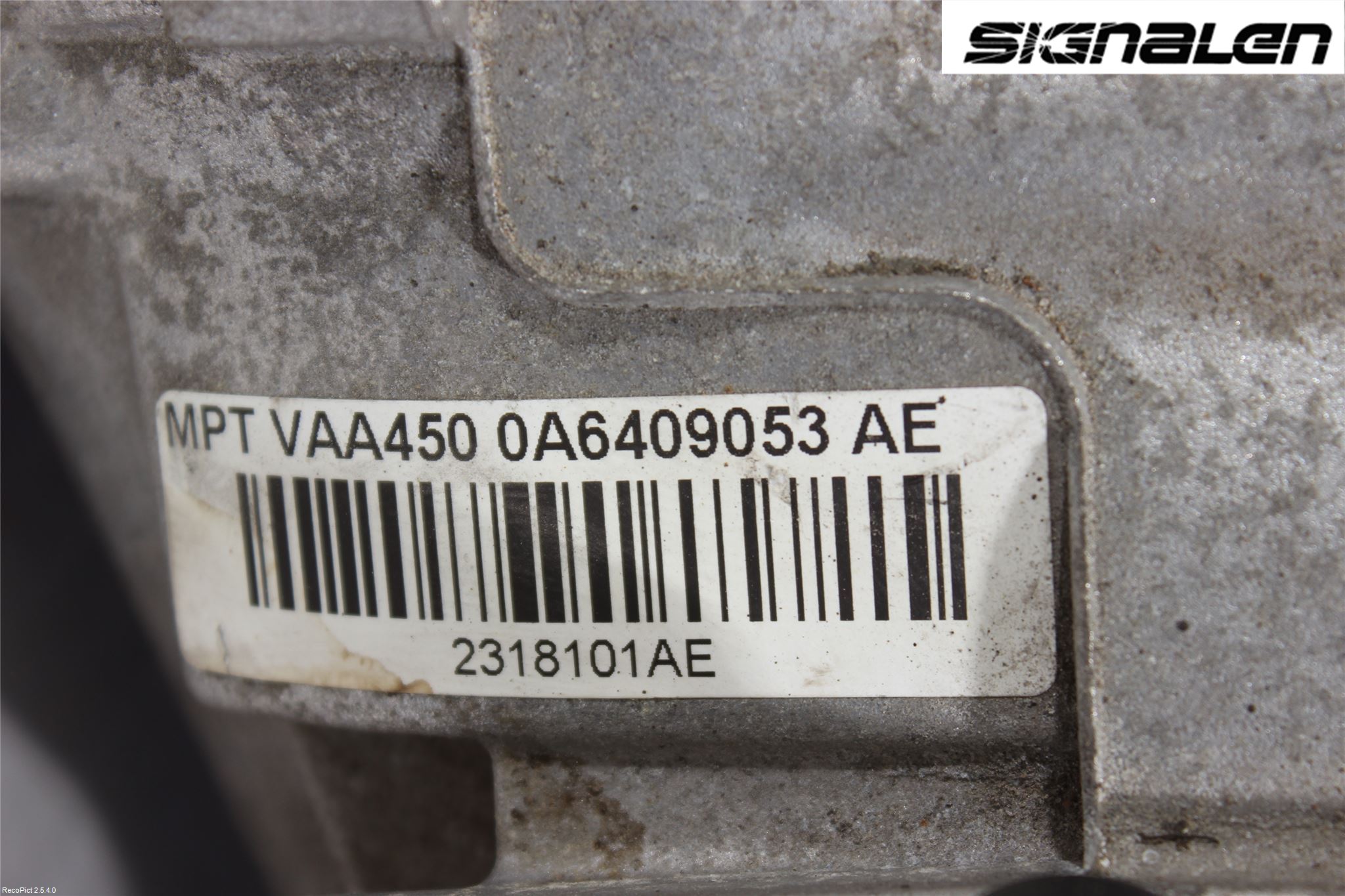 Volkswagen VW TIGUAN 07-16 Gearkasse Fordelingskasse