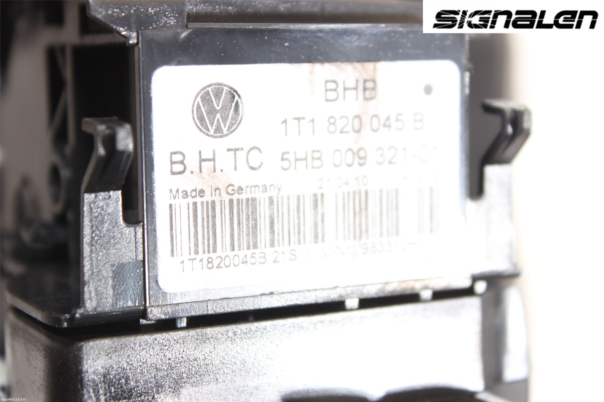 Volkswagen VW CADDY      04-10 Varme Ac Betjening-Display