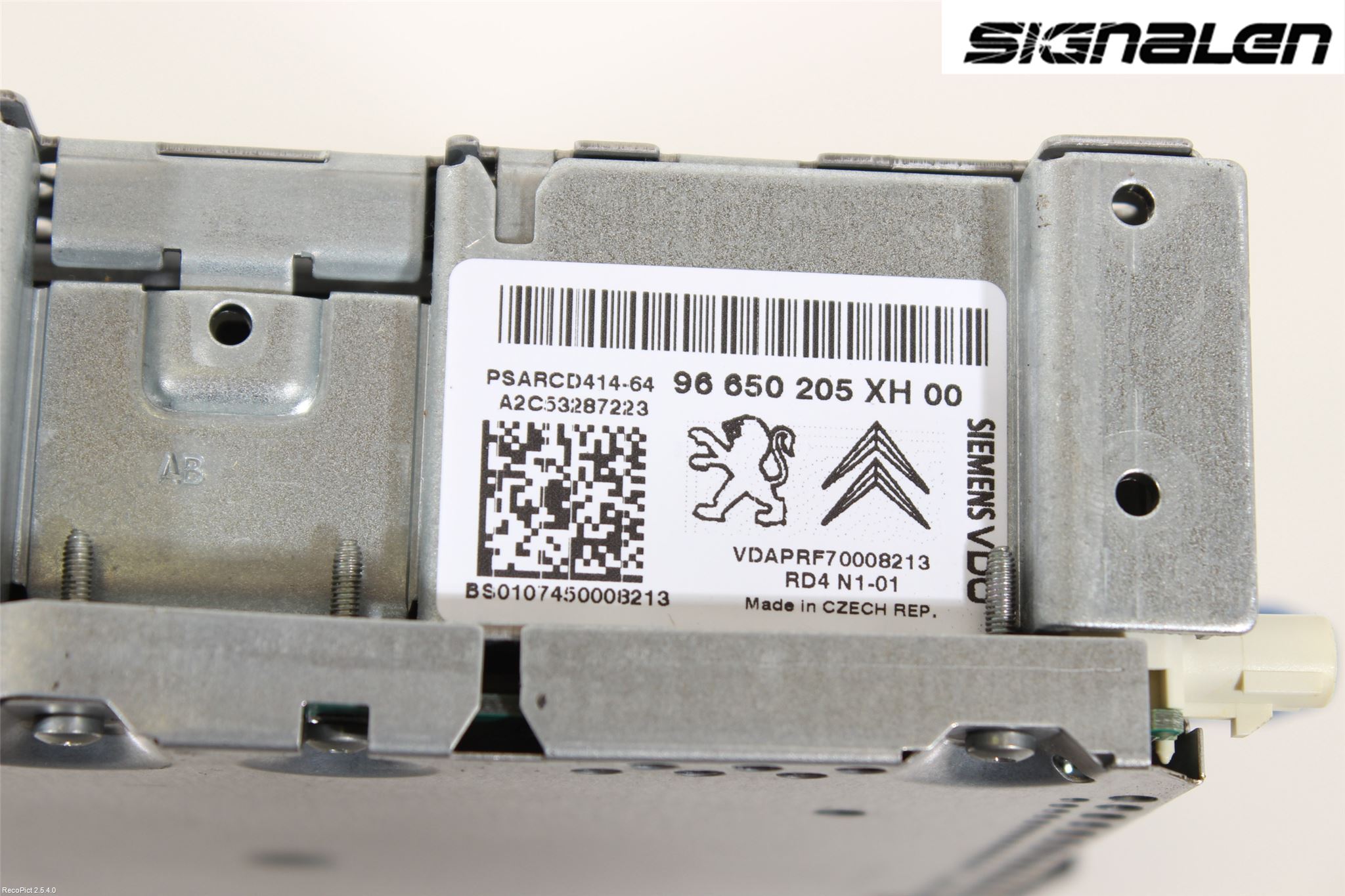 Peugeot 308 08-13 Stereo Radio