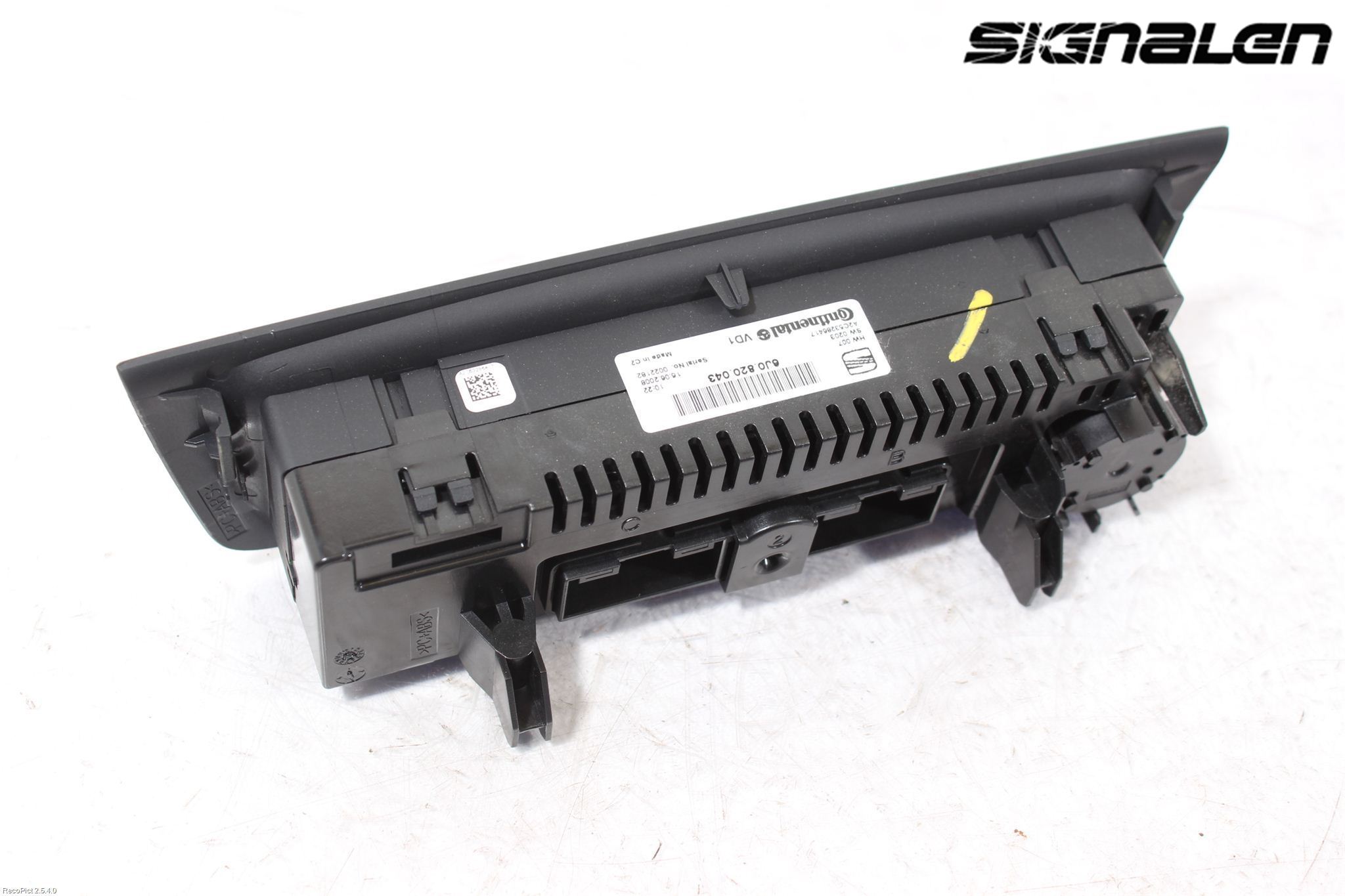 Seat IBIZA IV 08-16 Varme Ac Betjening-Display