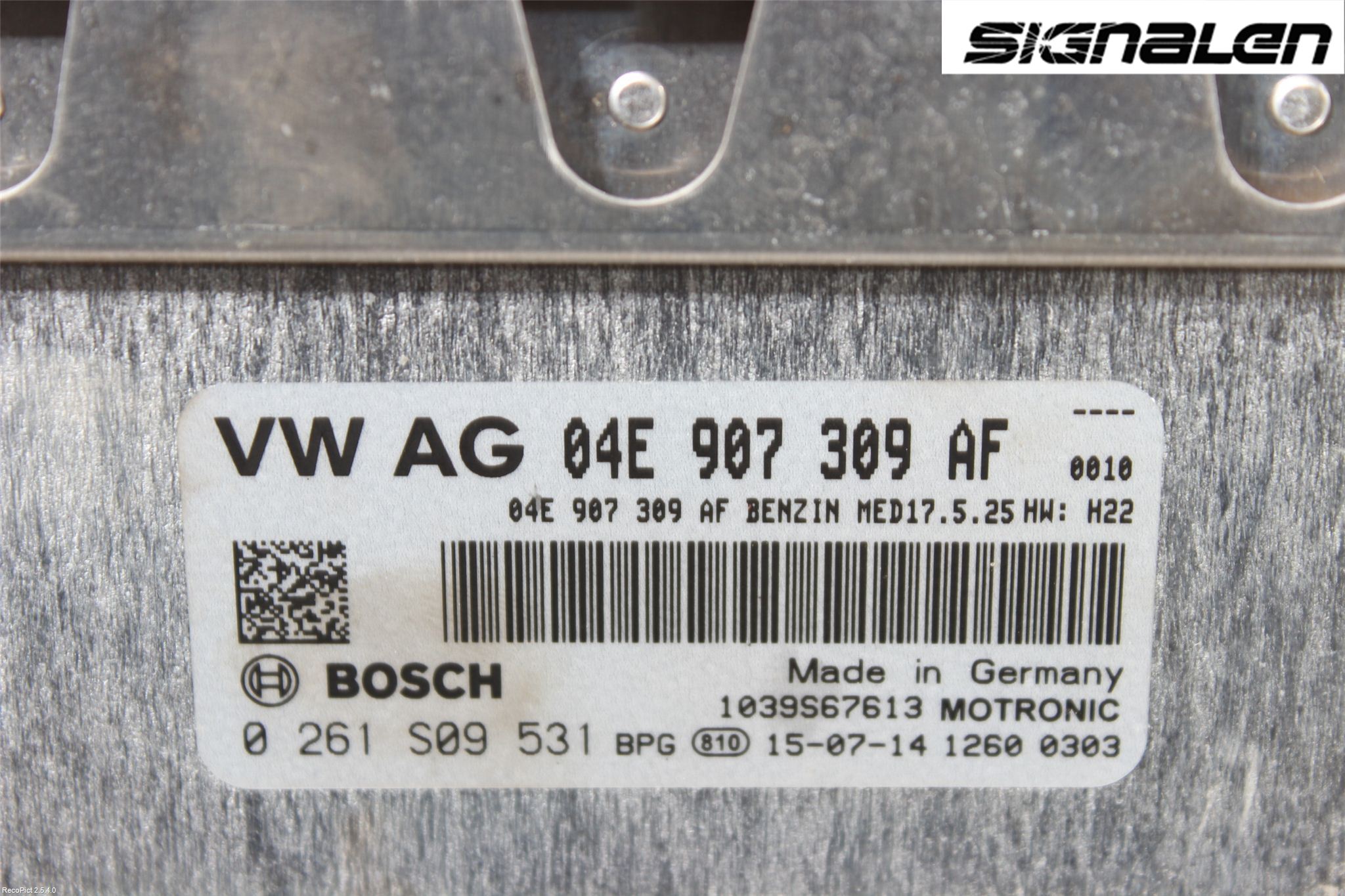 Volkswagen VW POLO 10-17 Styreenhet Innsprøytning