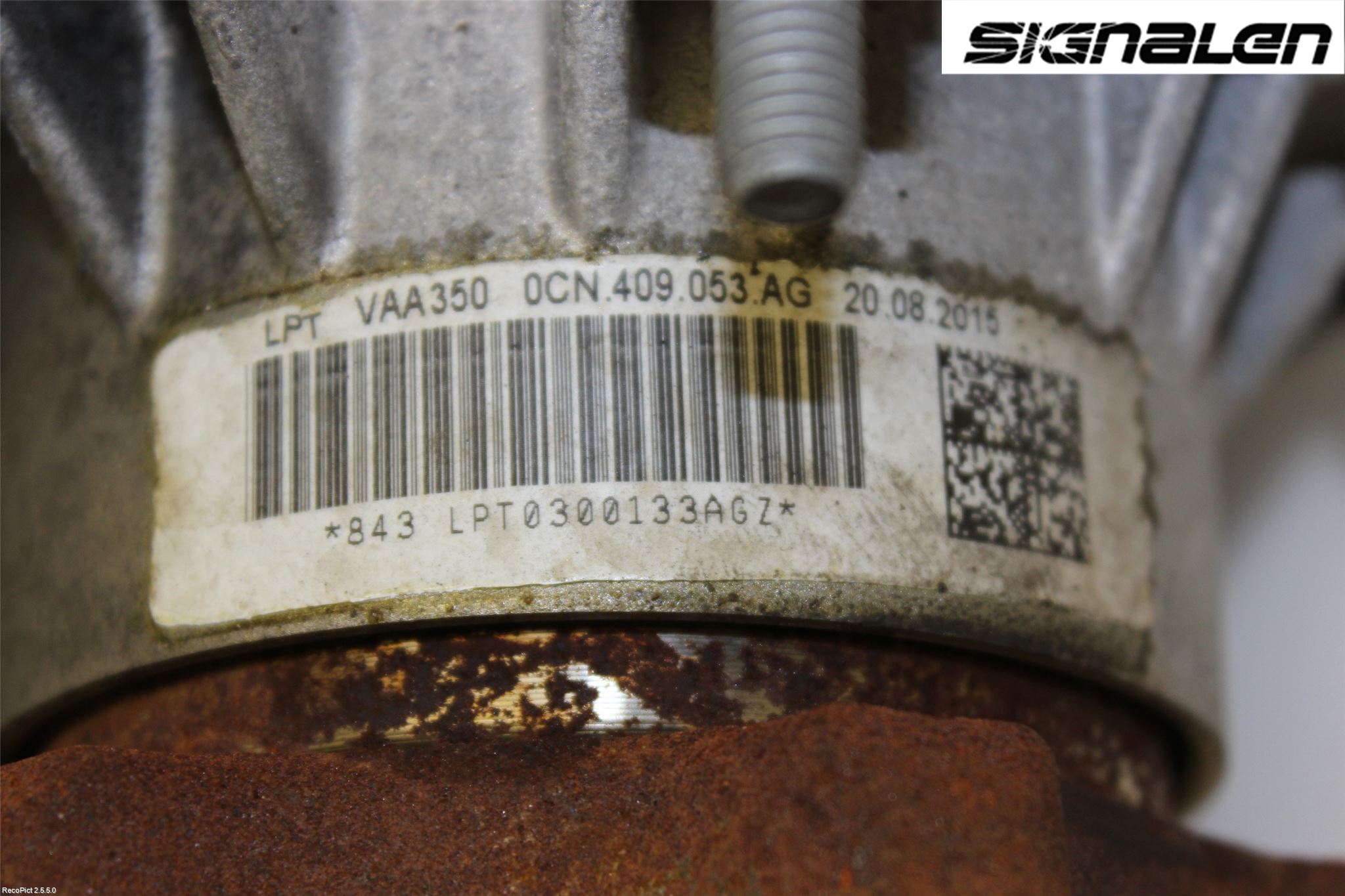 Volkswagen VW PASSAT 15-19 Gearkasse Fordelingskasse