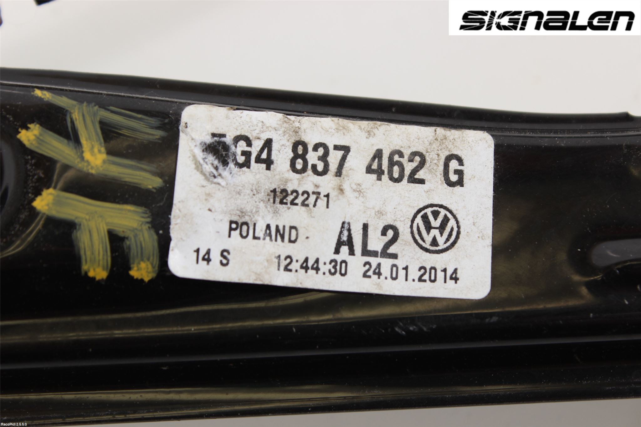 Volkswagen VW GOLF / E-GOLF VII 13-20 Vindusheis