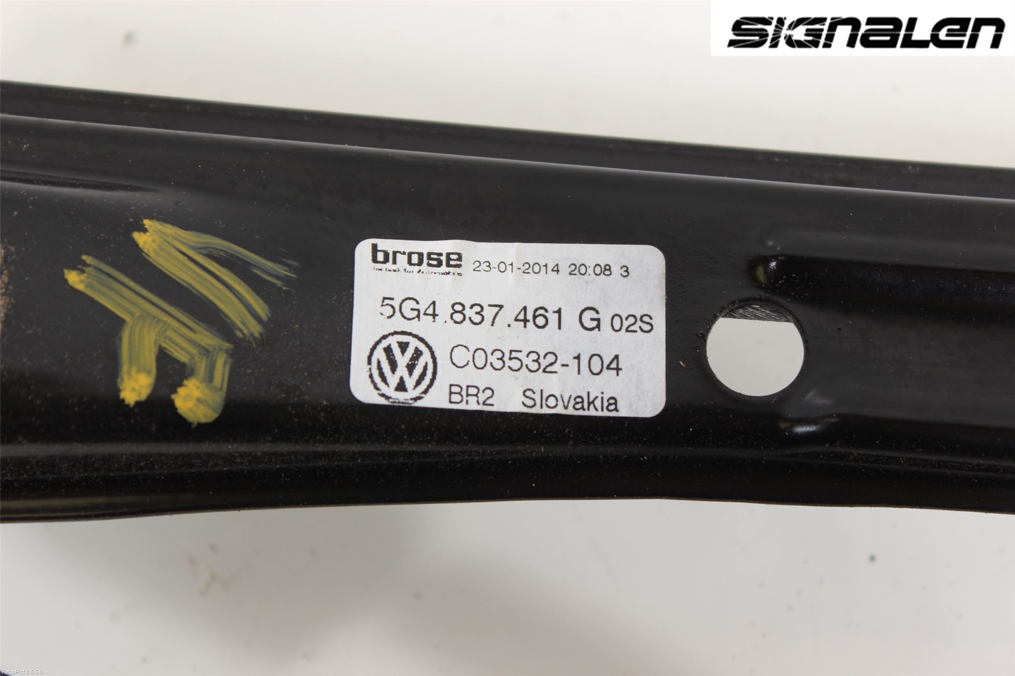 Volkswagen VW GOLF / E-GOLF VII 13-20 Vindusheis