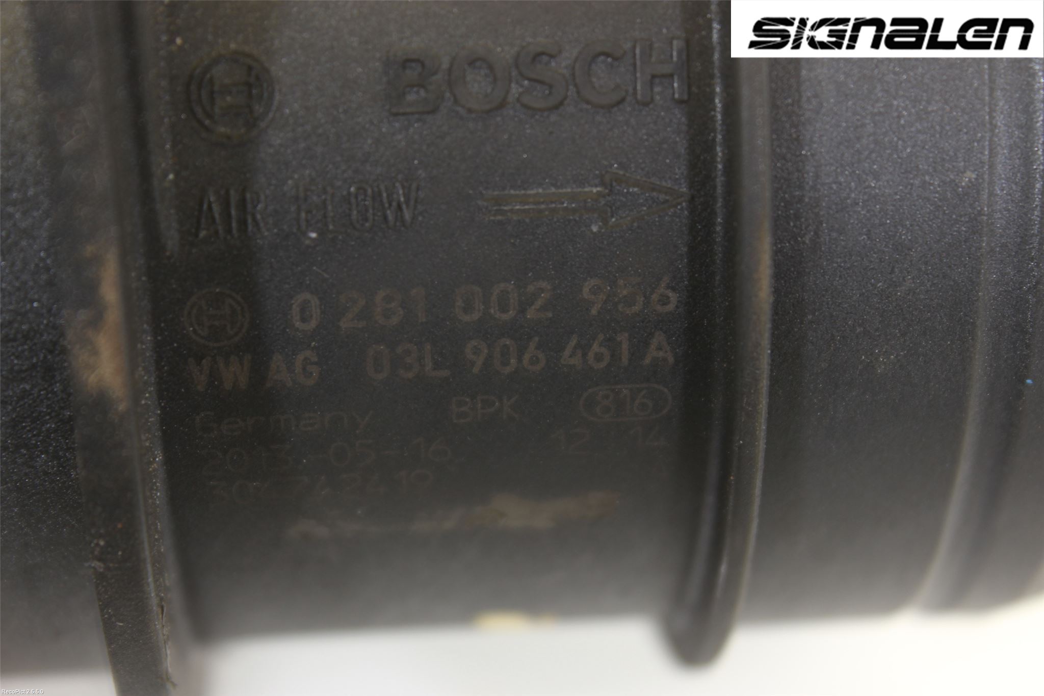 Volkswagen VW PASSAT 11-14 Inns Luftmassemåler
